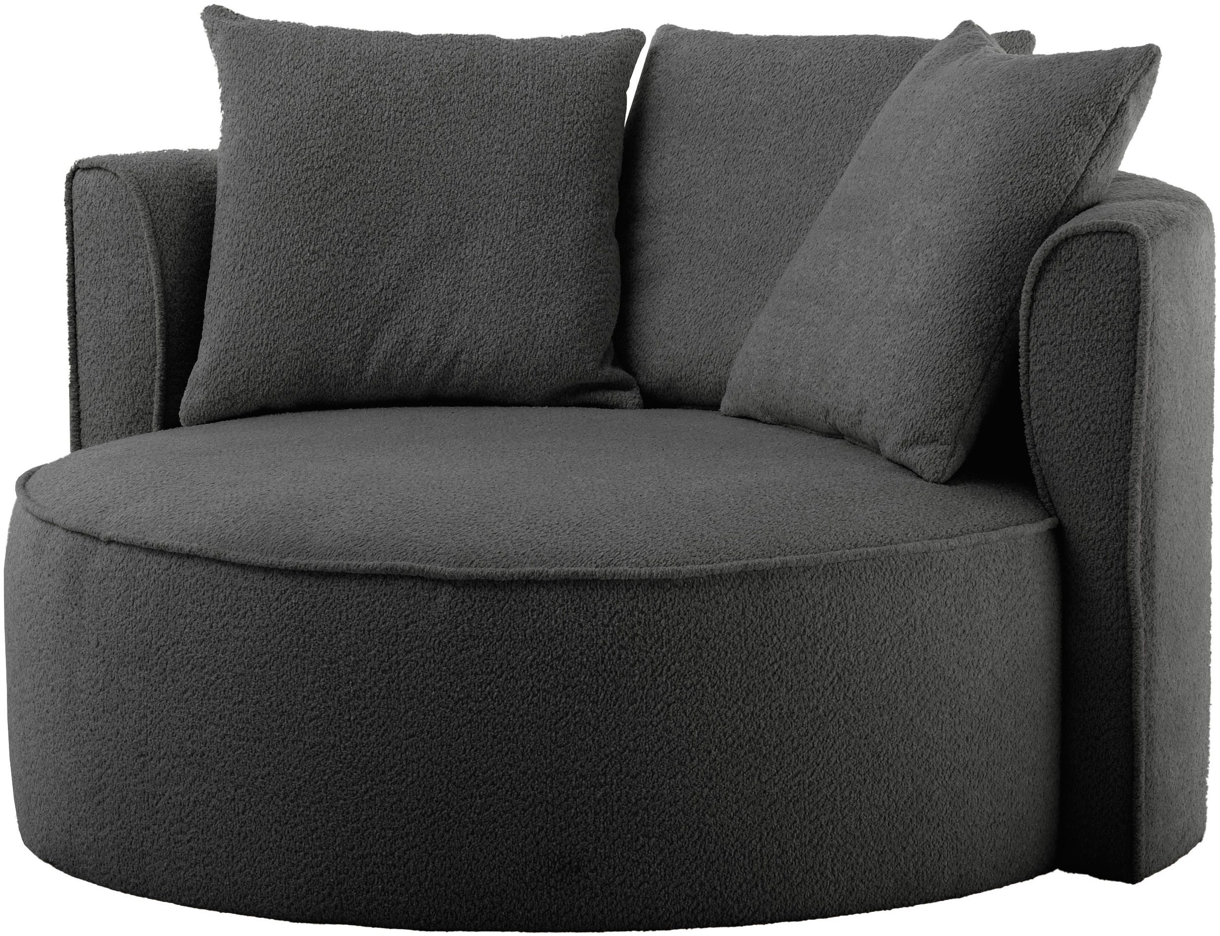 LeGer Home by Lena Gercke XXL-fauteuil Isalie, stoel in moderne kleuren, leesstoel, loveseat, grote stoel