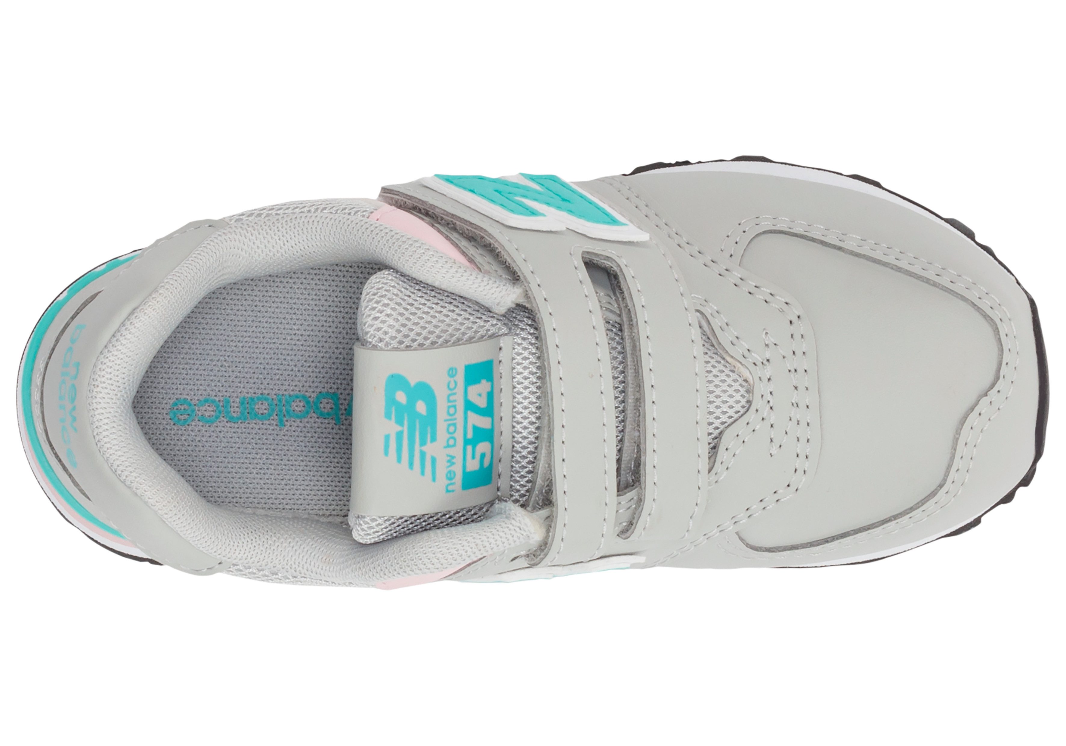 New Balance Sneakers U574 "Evergreen" met klittenbandsluiting