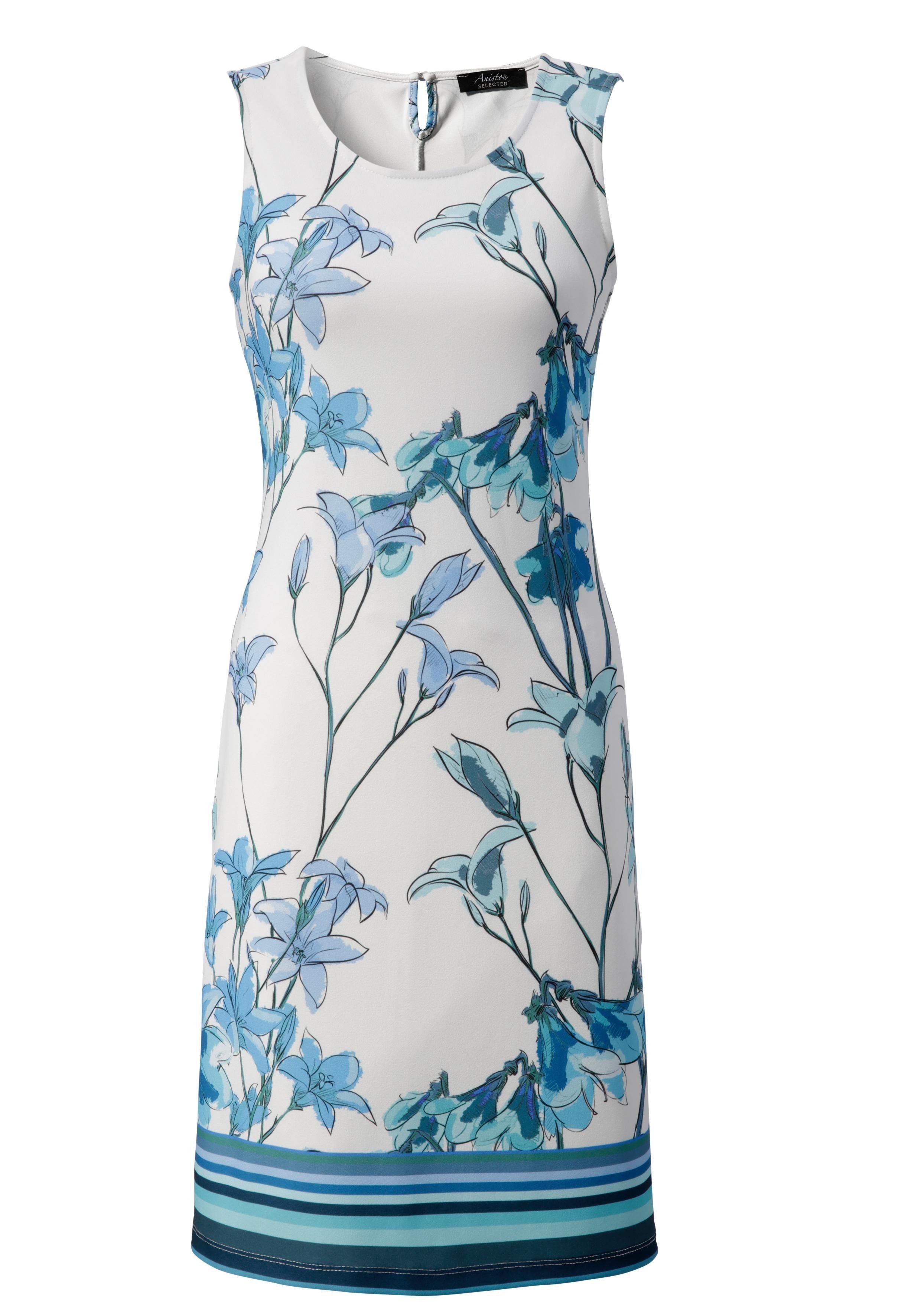 Aniston SELECTED Zomerjurk met een chique print