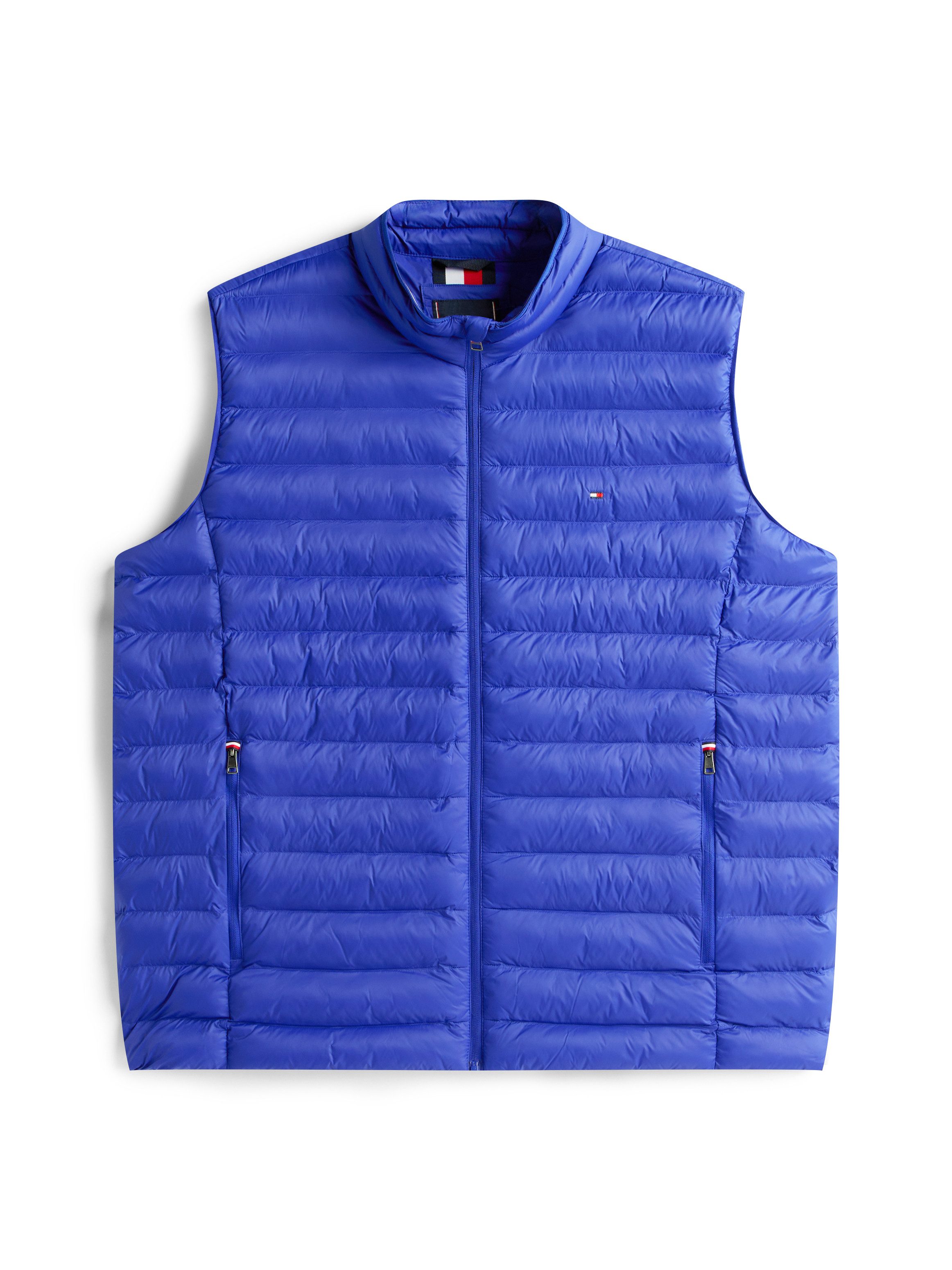 Tommy Hilfiger Bodywarmer BT-PACKABLE RECYCLED VEST-B in grote maten, logoborduring