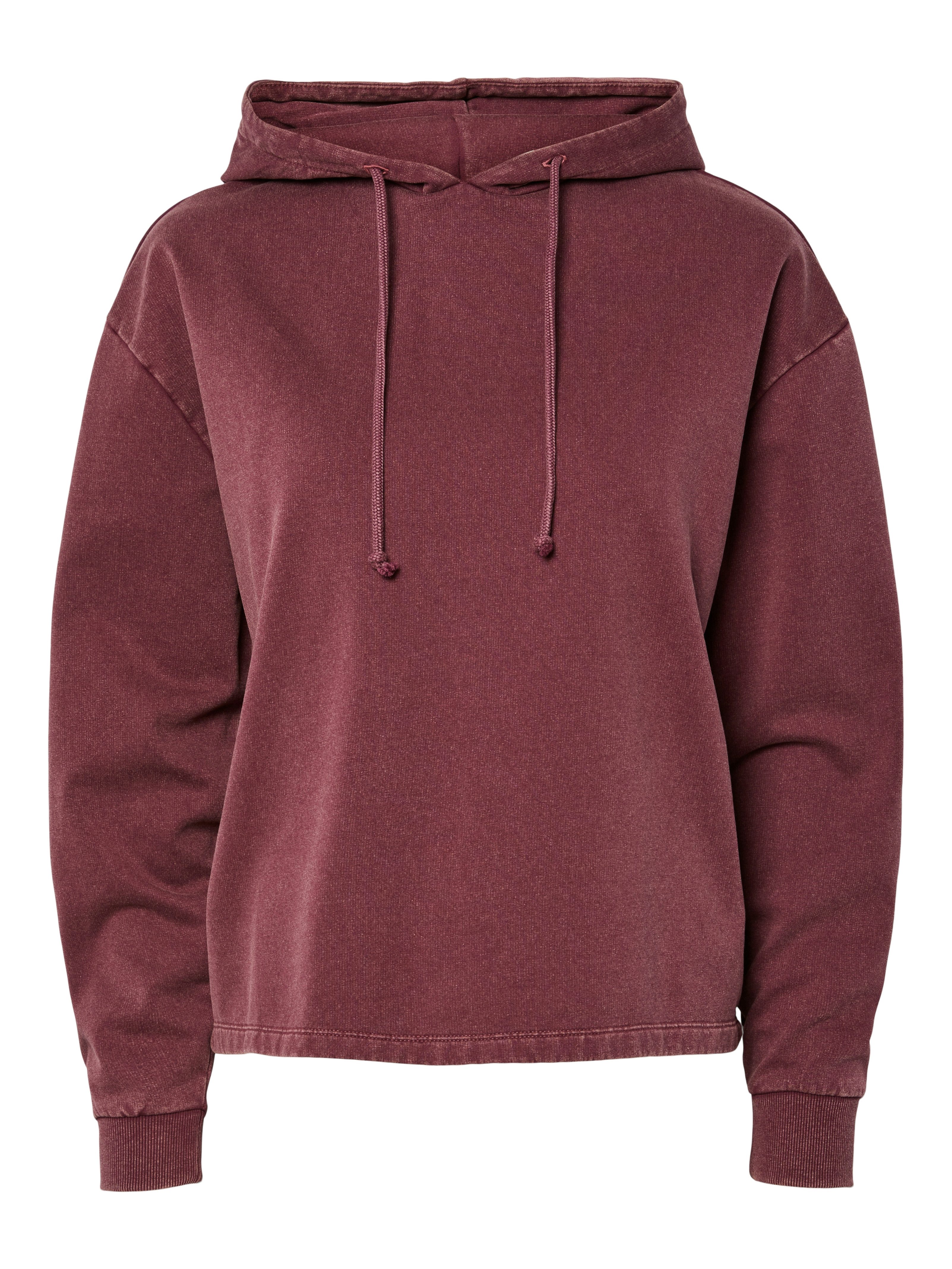 pieces Hoodie PCCHILLI LS WASHED SWEAT HOODIE NOOS BC
