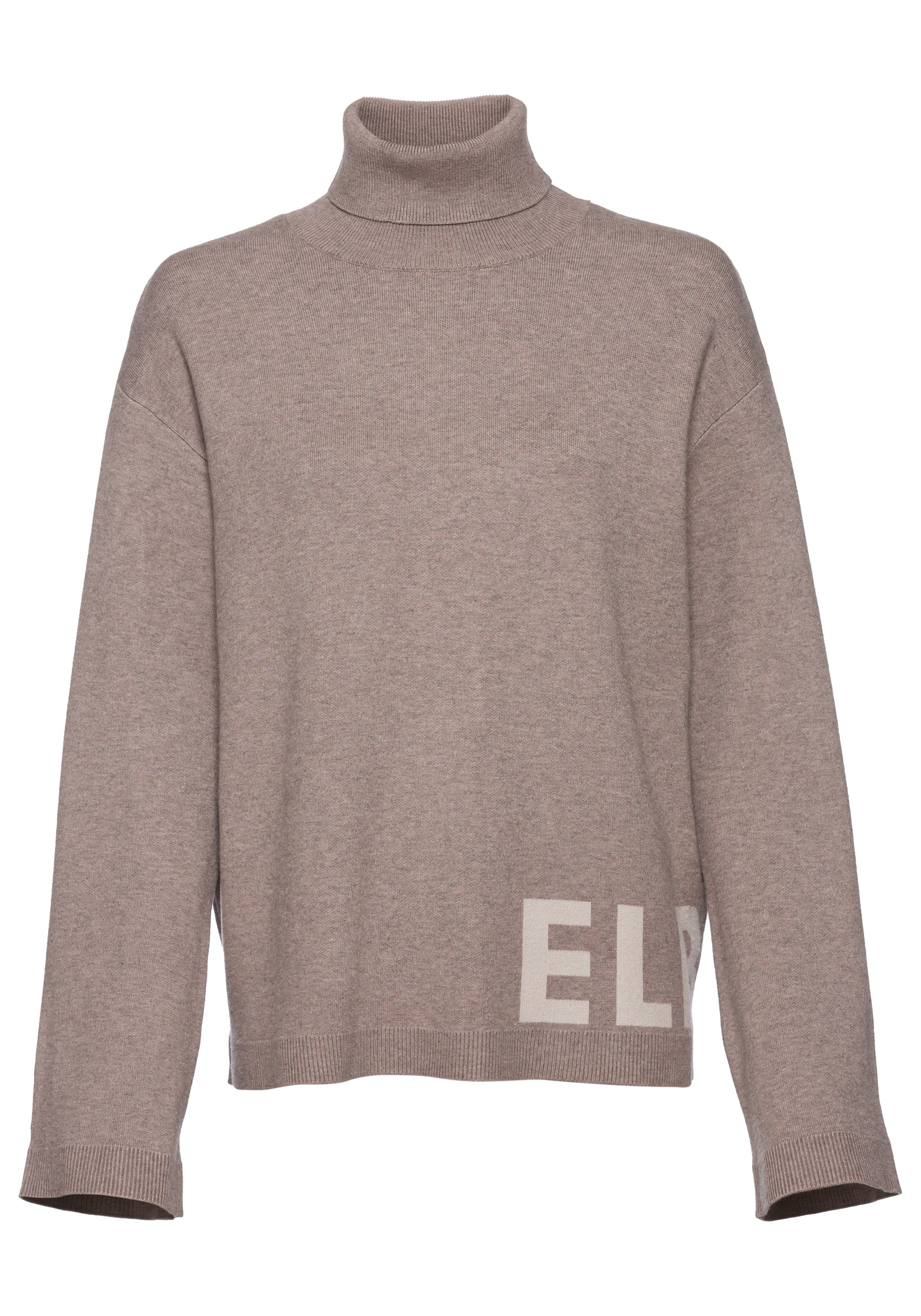 Elbsand Sweater Coltrui van hoogwaardige brei, loungewear