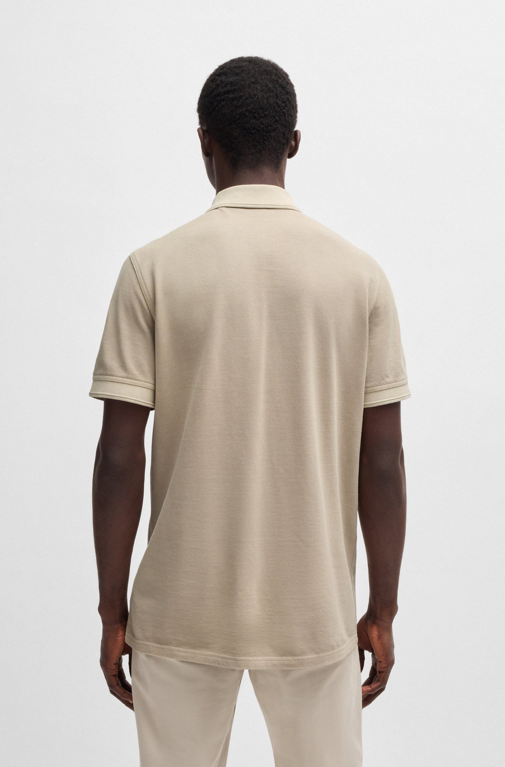 Boss Orange Poloshirt Prime met een polokraag