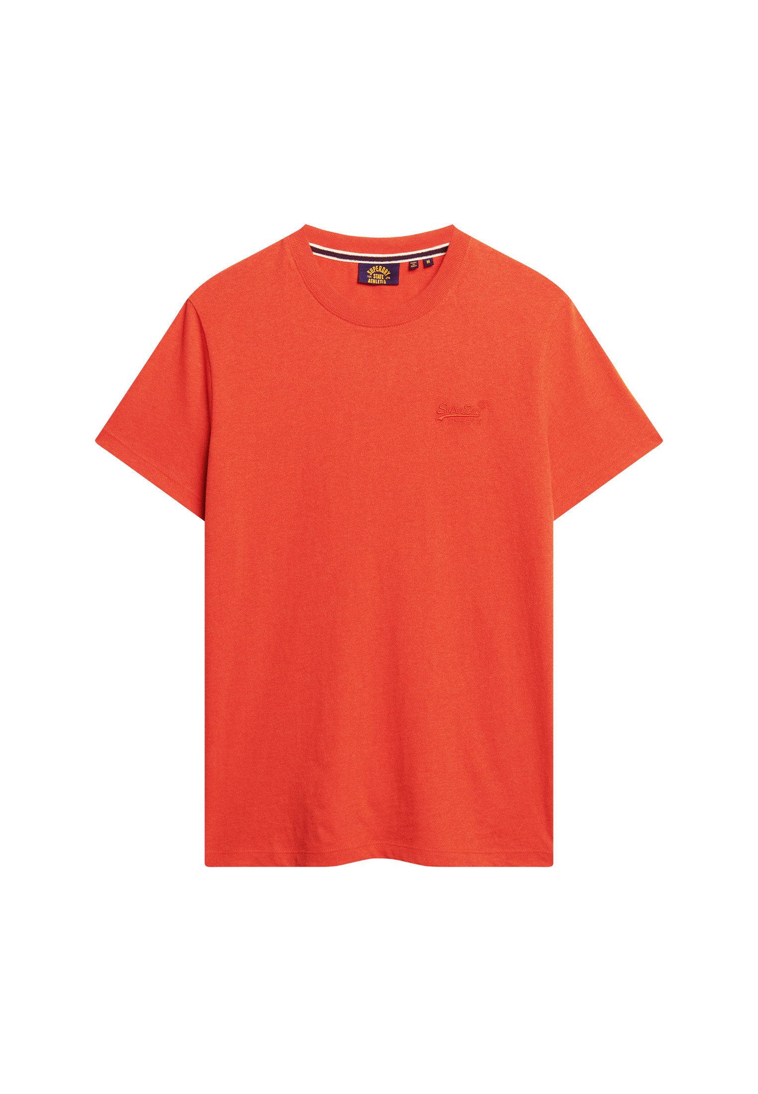 Superdry Shirt met ronde hals ESSENTIAL LOGO EMB TEE