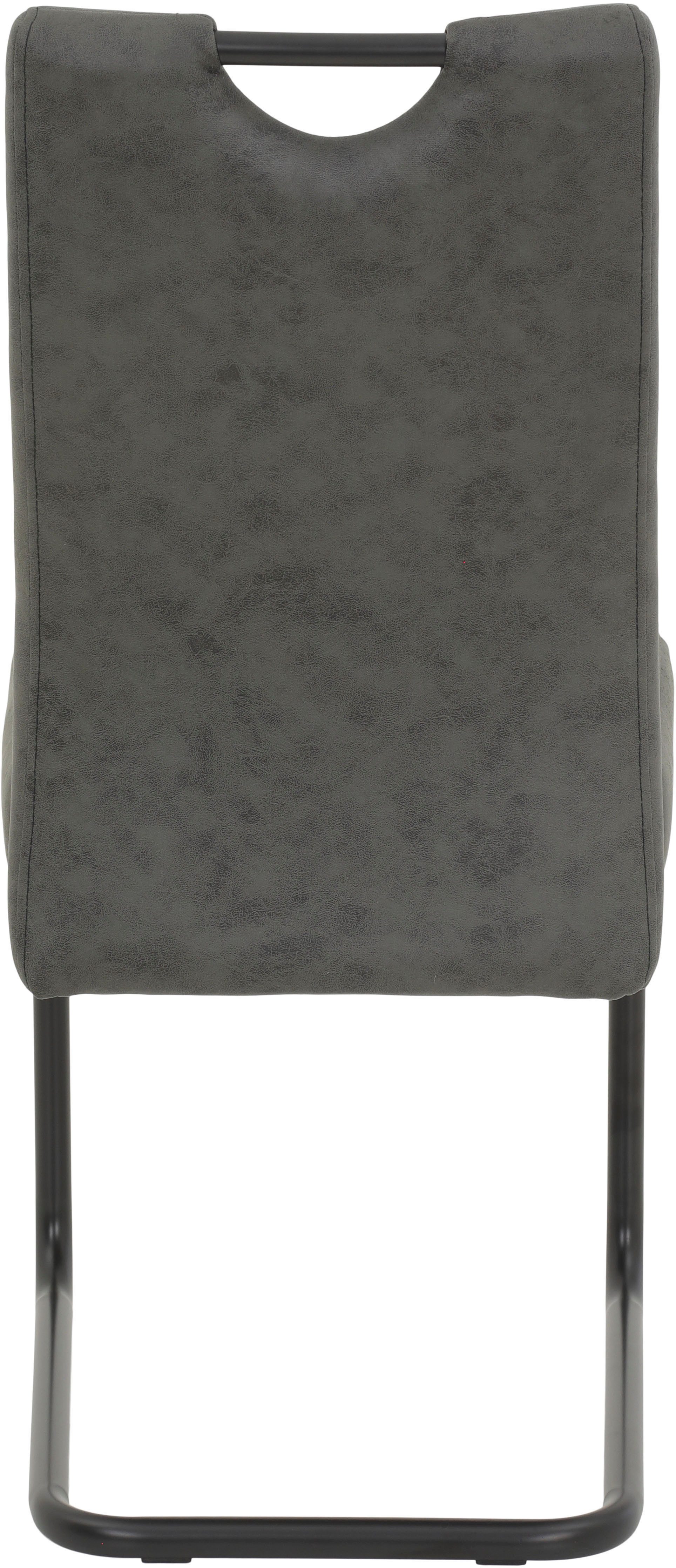 HELA Eethoek Weser Zuilentafel 140-180x90 cm, stoel met verenmand, 140 kg belastbaar (7-delig)
