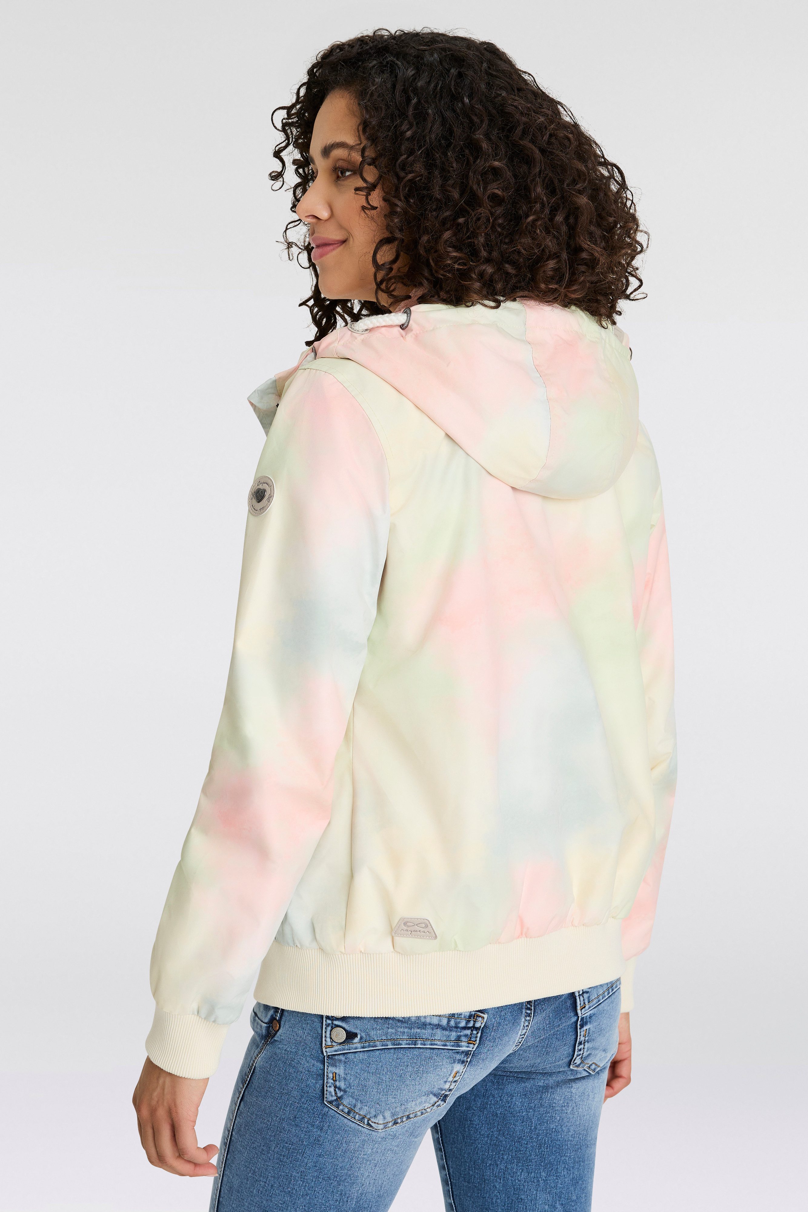 Ragwear Functioneel jack NUGGIE OMBRE O Tussenjas van waterafstotend materiaal