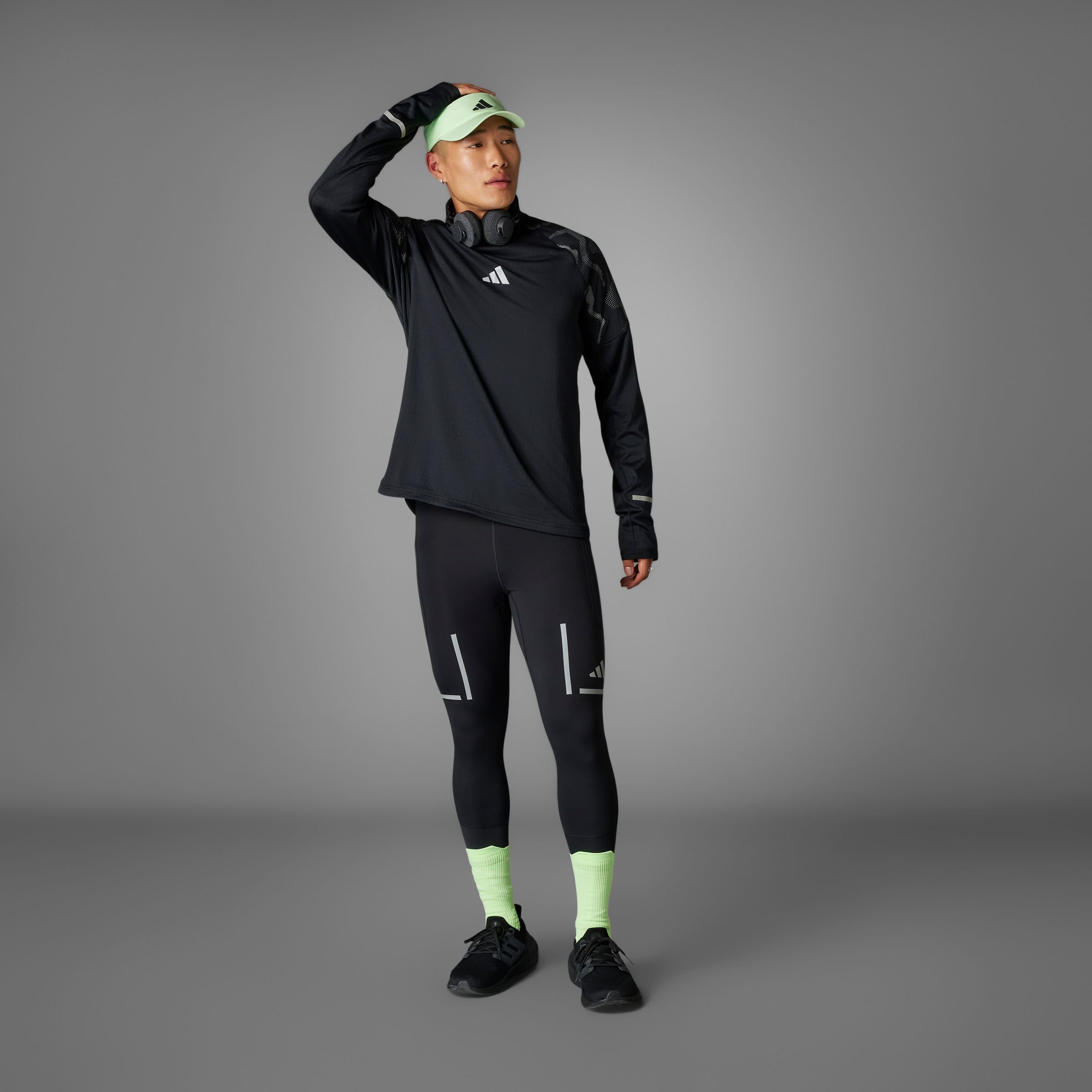 adidas Performance Colshirt ULT HIVIS 1/2 M