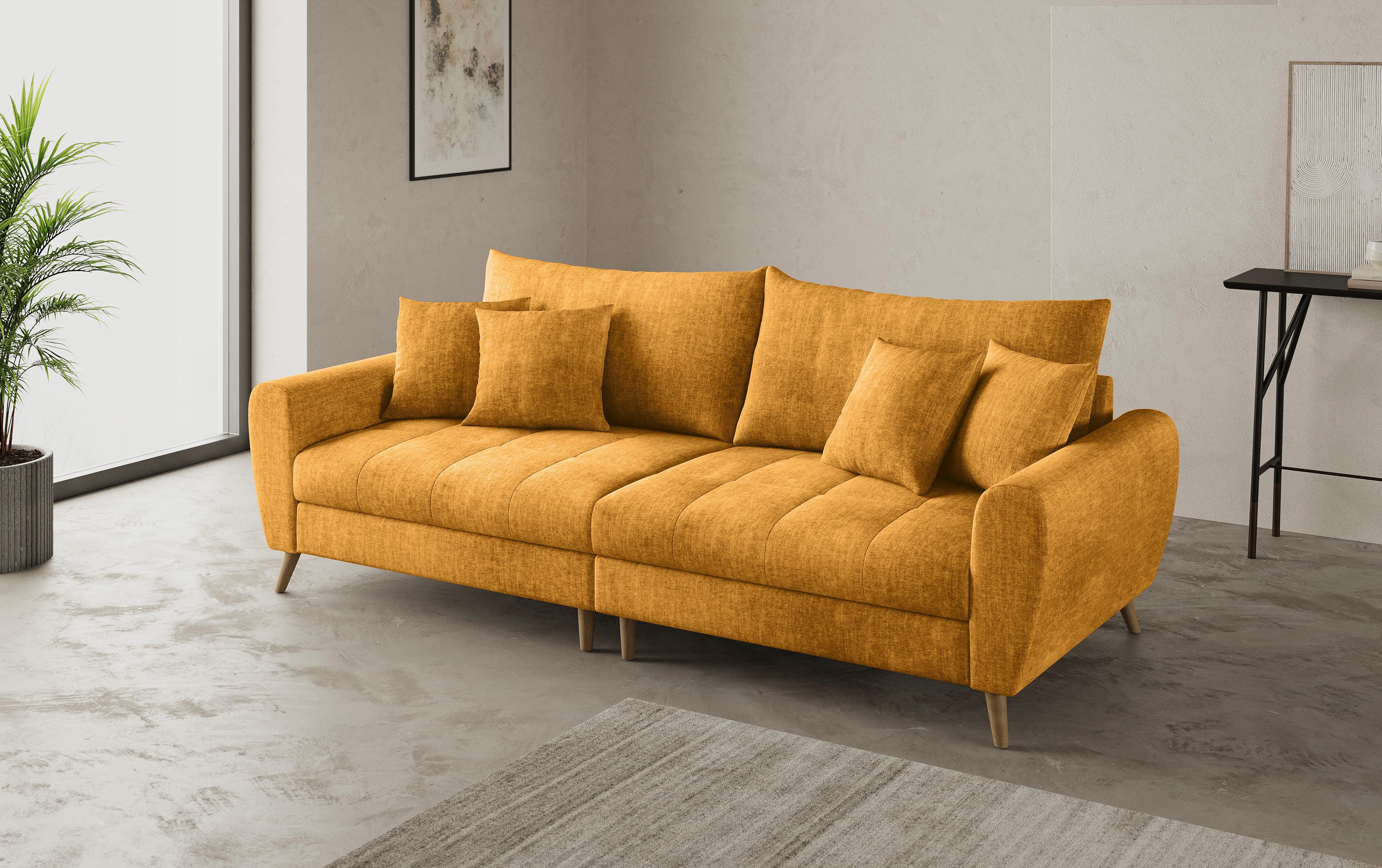 Mr. Couch Megabank Blackburn II Optioneel met koudschuimvering tot 140 kg belastbaar