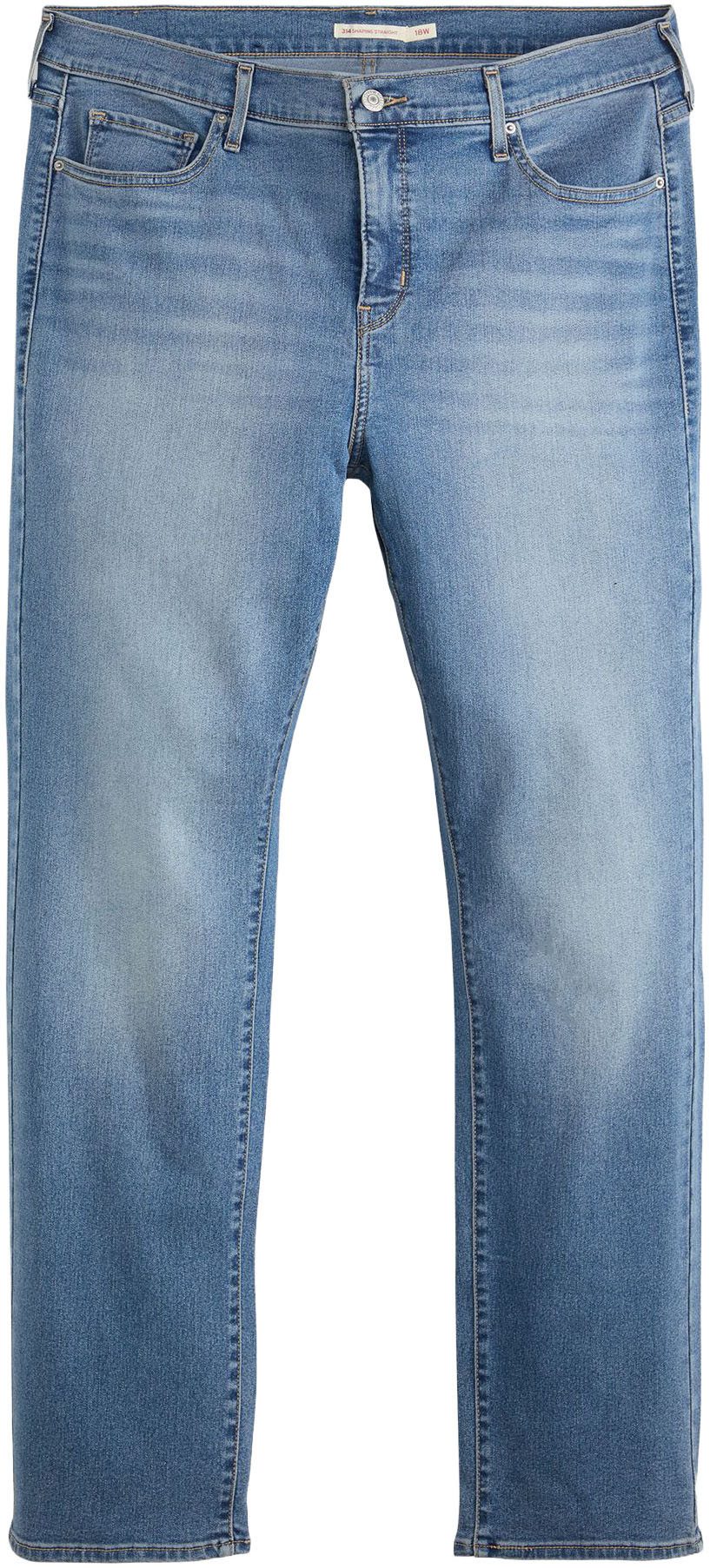 Levi's® Plus 5-pocket jeans 314 PL SHAPING met stretchaandeel
