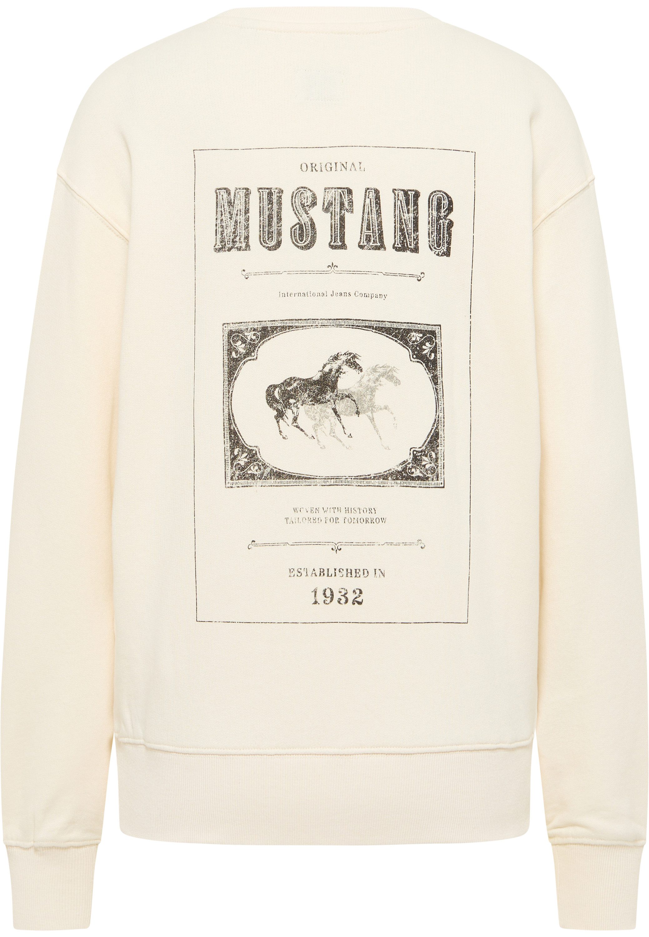 MUSTANG Sweatshirt Dames stijl Aberdeen