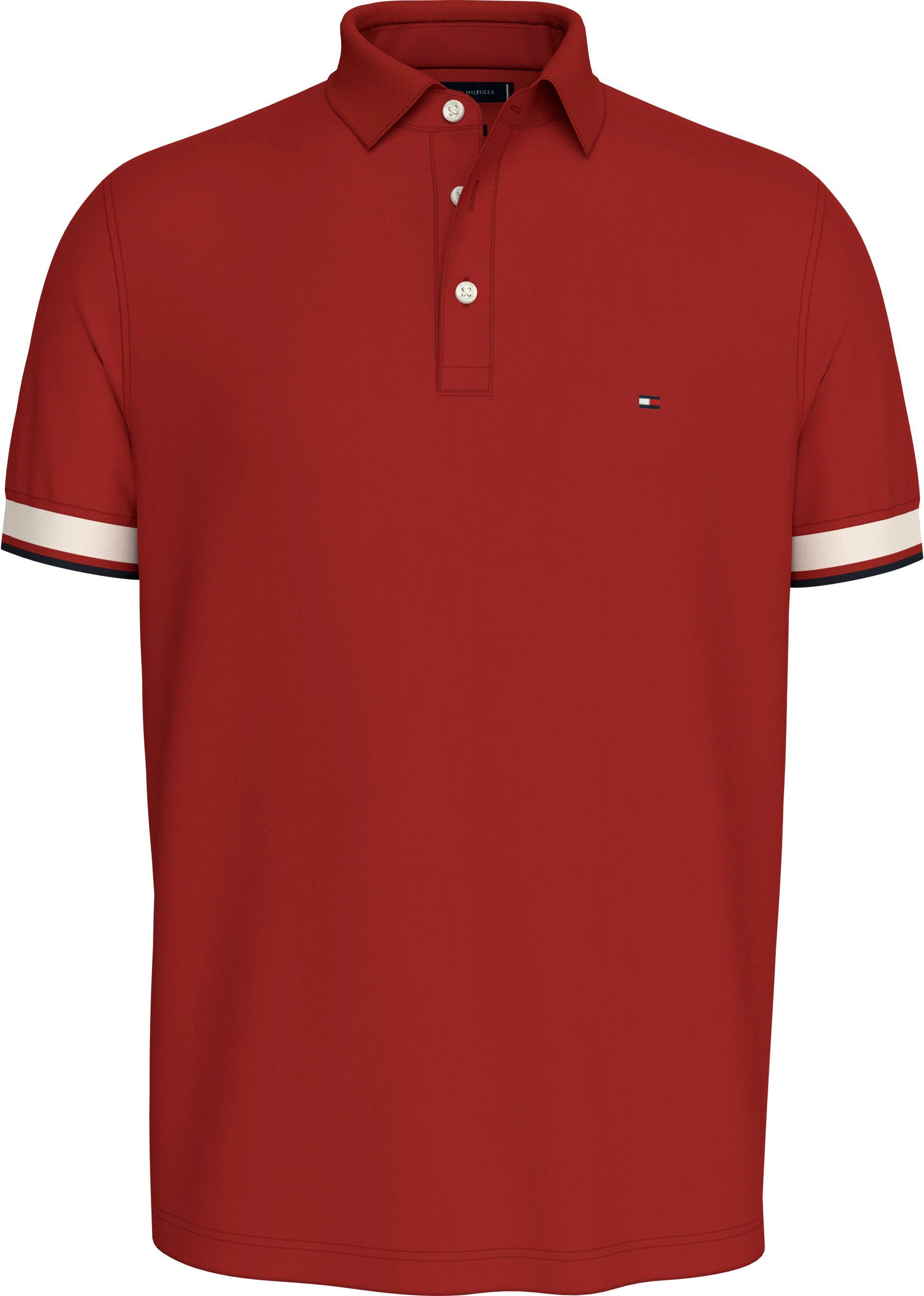 Tommy Hilfiger Poloshirt INTERLOCK SLEEVE DETAIL REG POLO