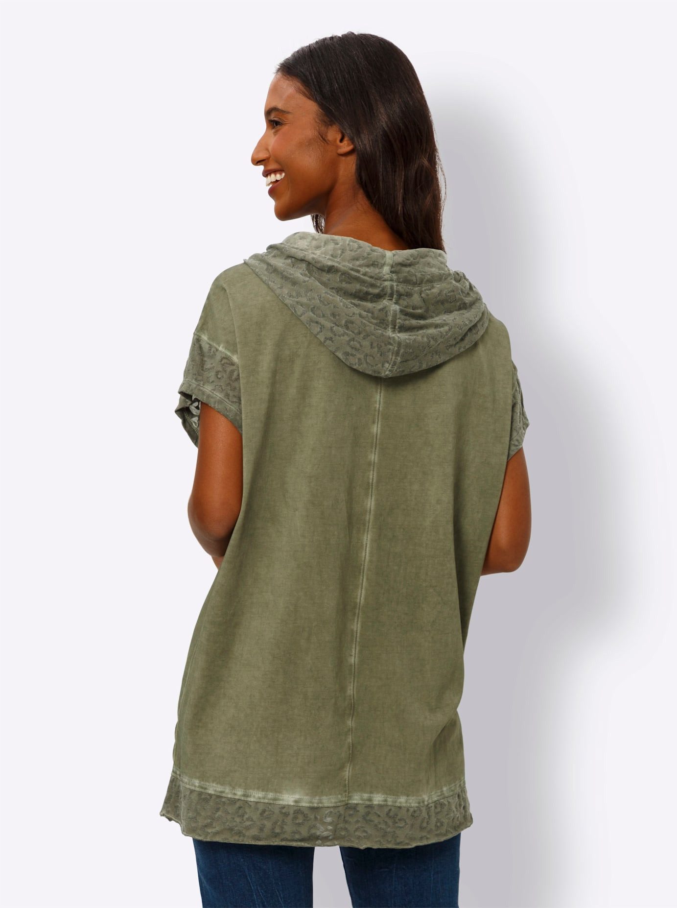 heine Capuchonshirt Shirt (1-delig)