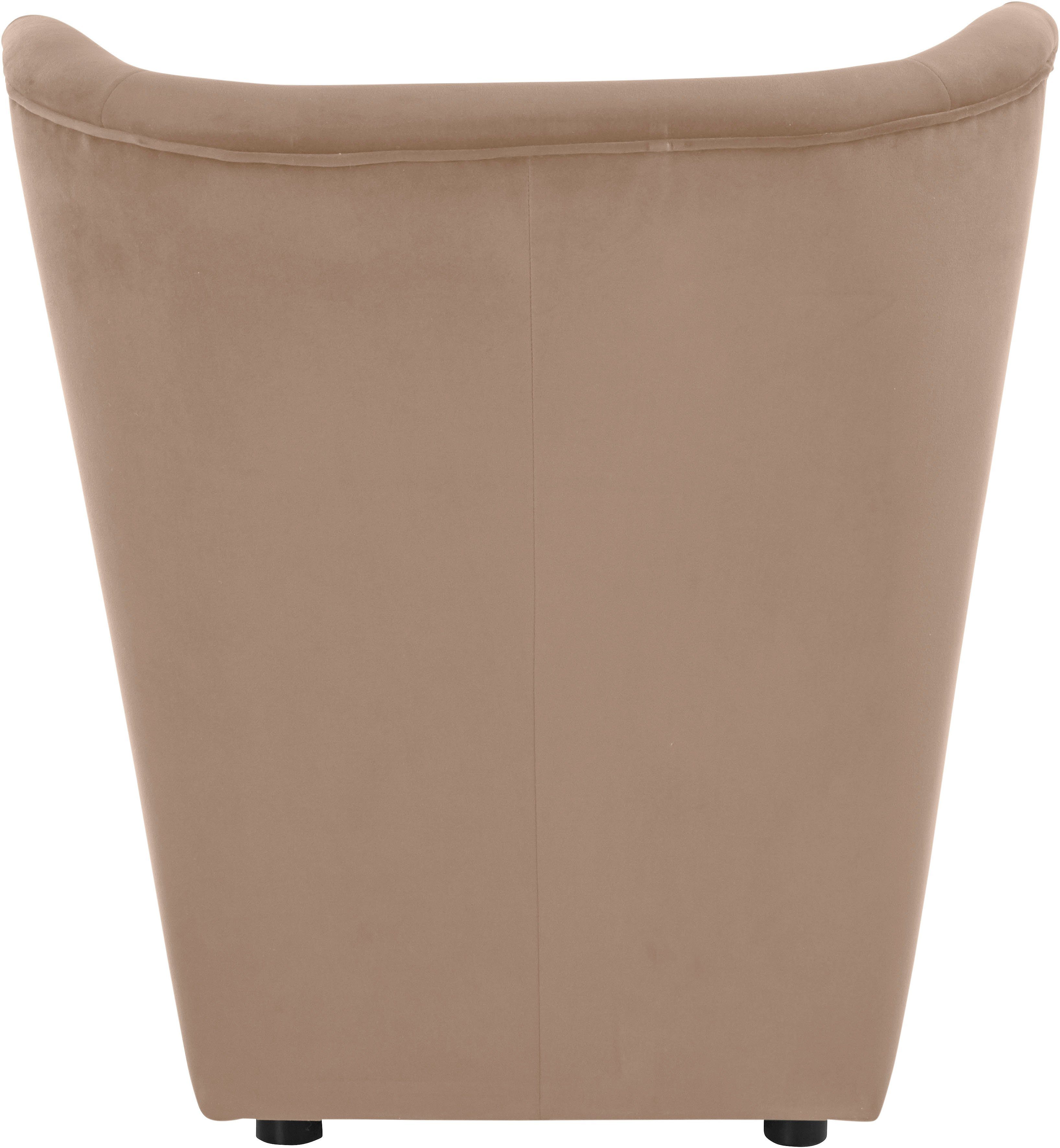 LeGer Home by Lena Gercke Oorfauteuil Levke Stoel naar keuze met of zonder hocker