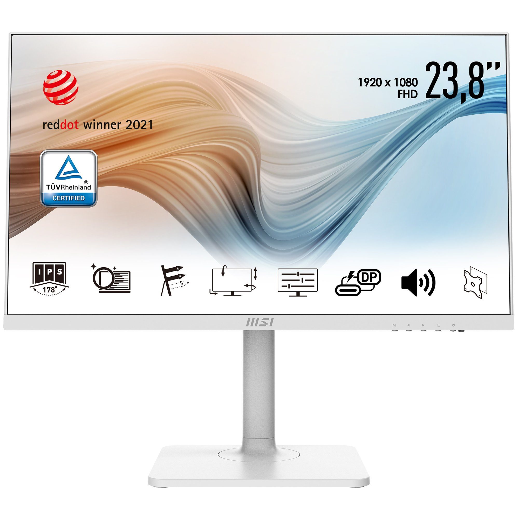 MSI Ledscherm Modern MD241PW, 60 cm / 24", Full HD