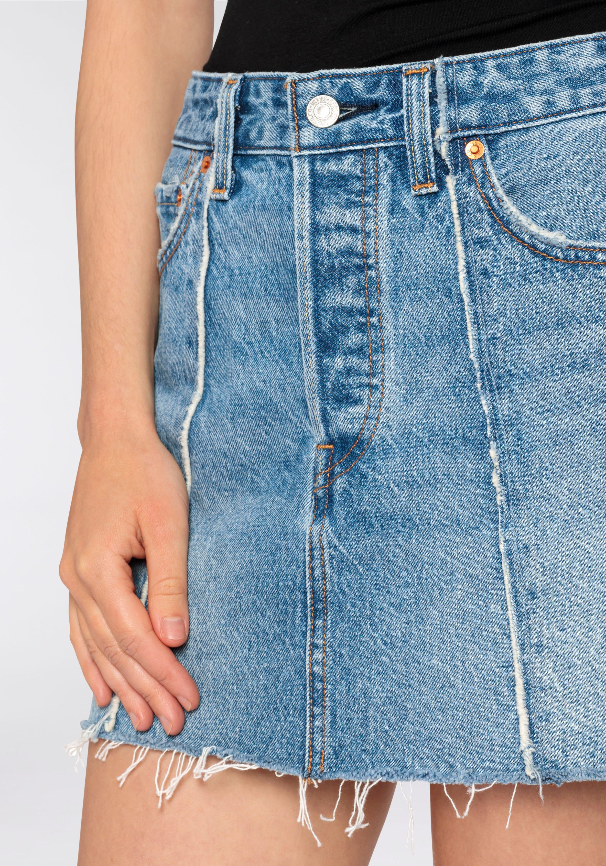 Levi's® Jeans rok Jeansrock Recraft Ted Icon Skirt