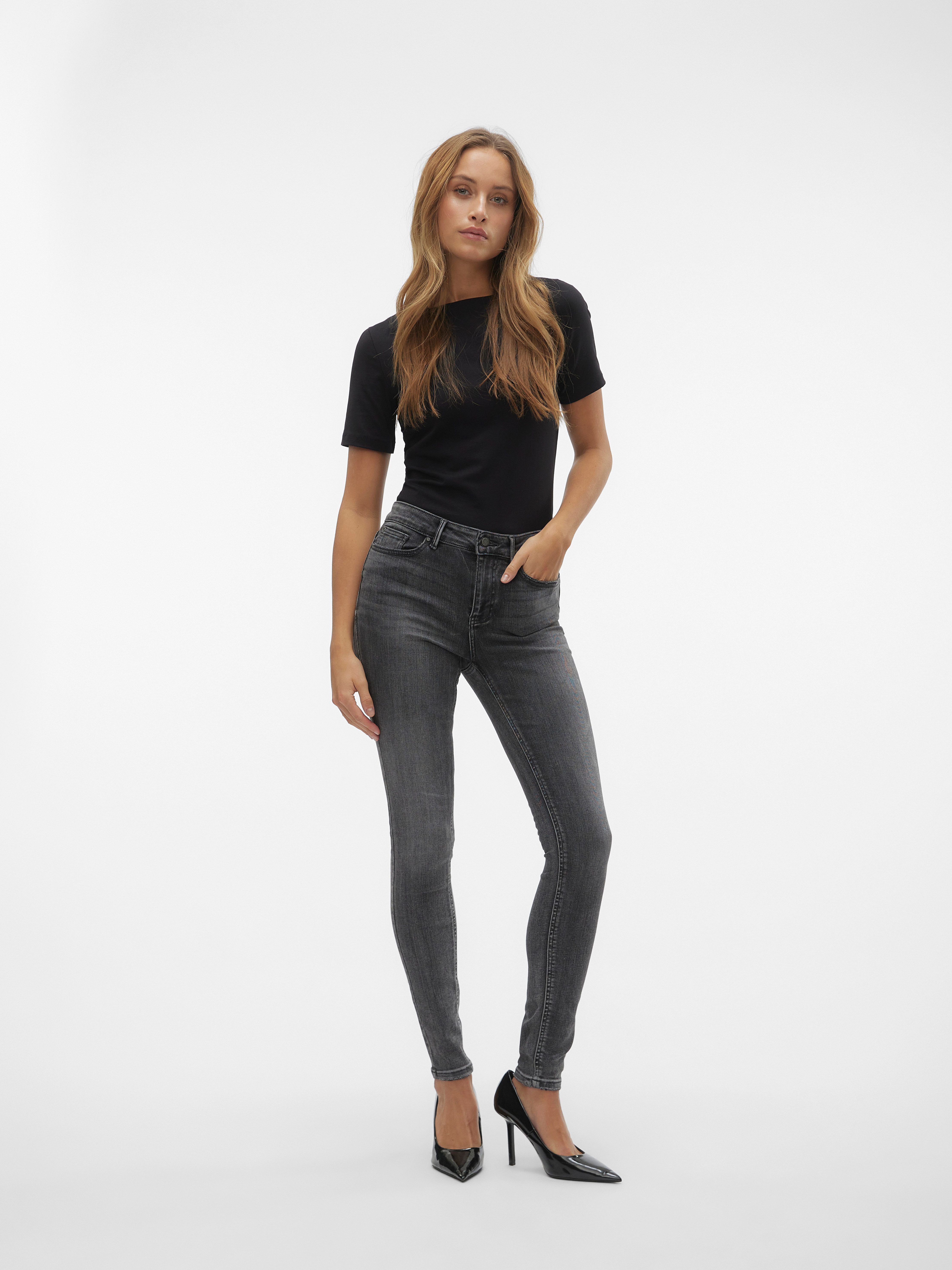 Vero Moda Skinny fit jeans VMFLASH MR SKINNY JEANS LI213 NOOS