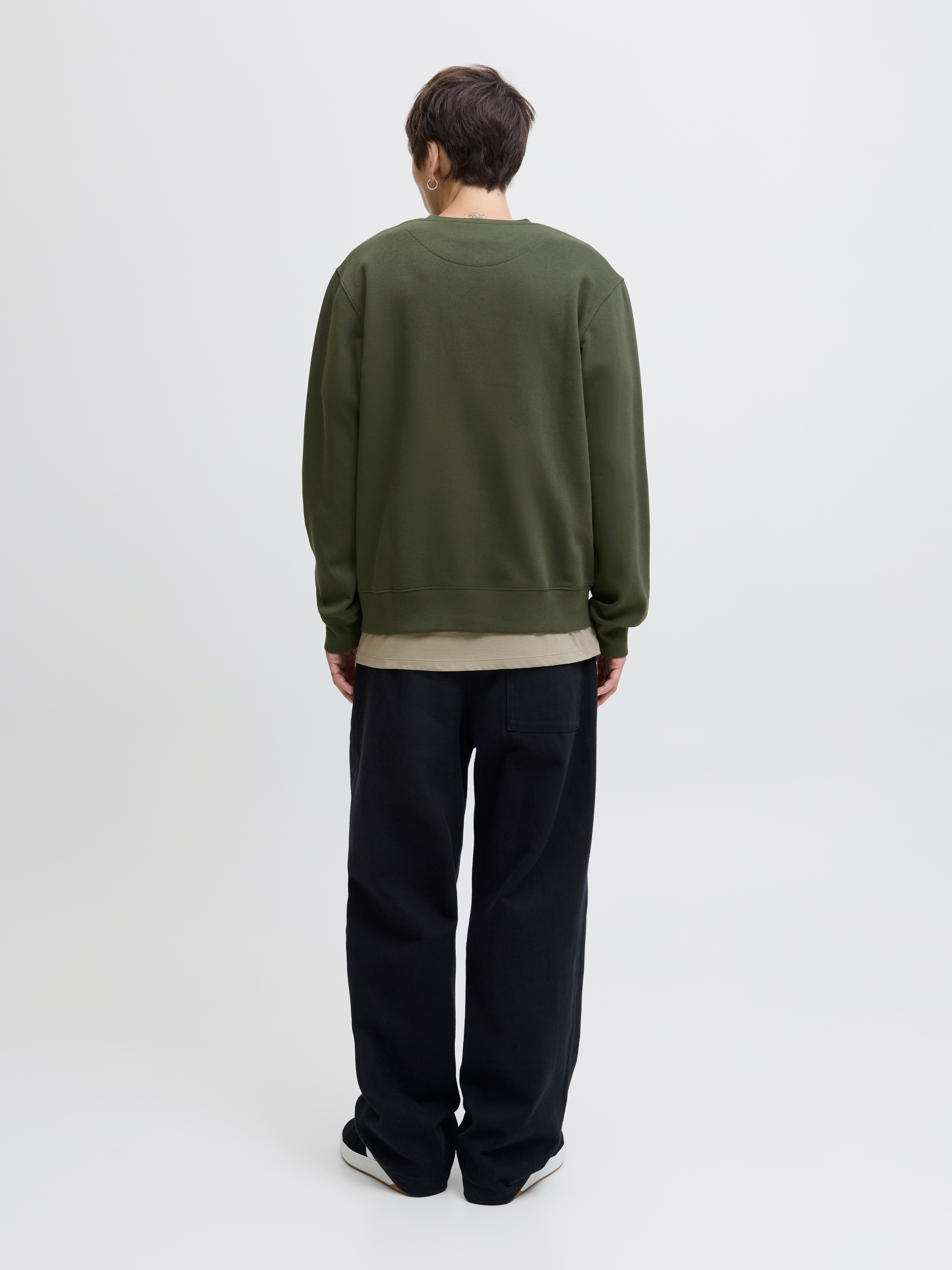 Jack & Jones Sweatshirt JJESTAR BASIC SWEAT CREW NECK NOOS
