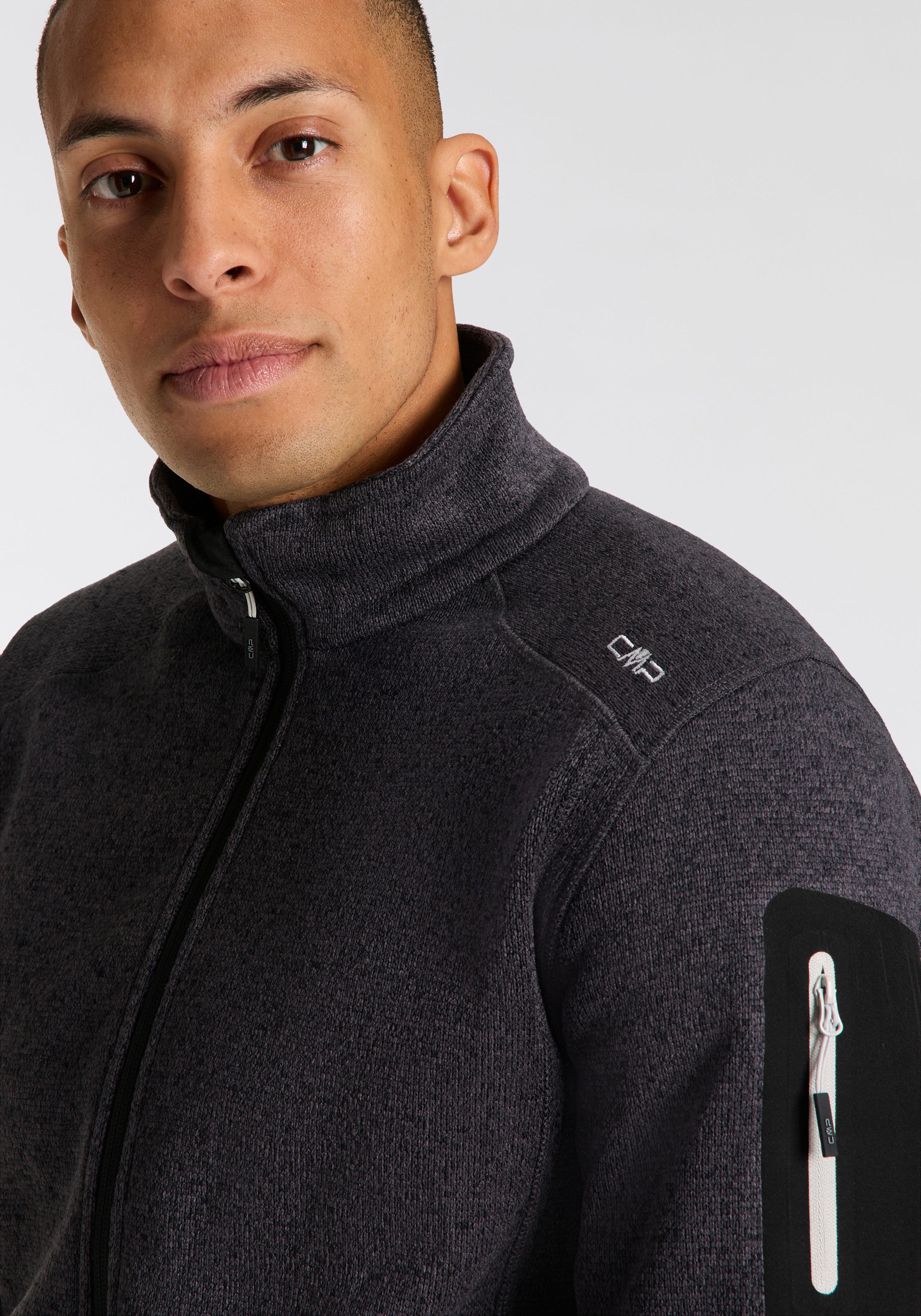 CMP Gebreid fleecejack Warm & ademend & sneldrogend (1 stuk)