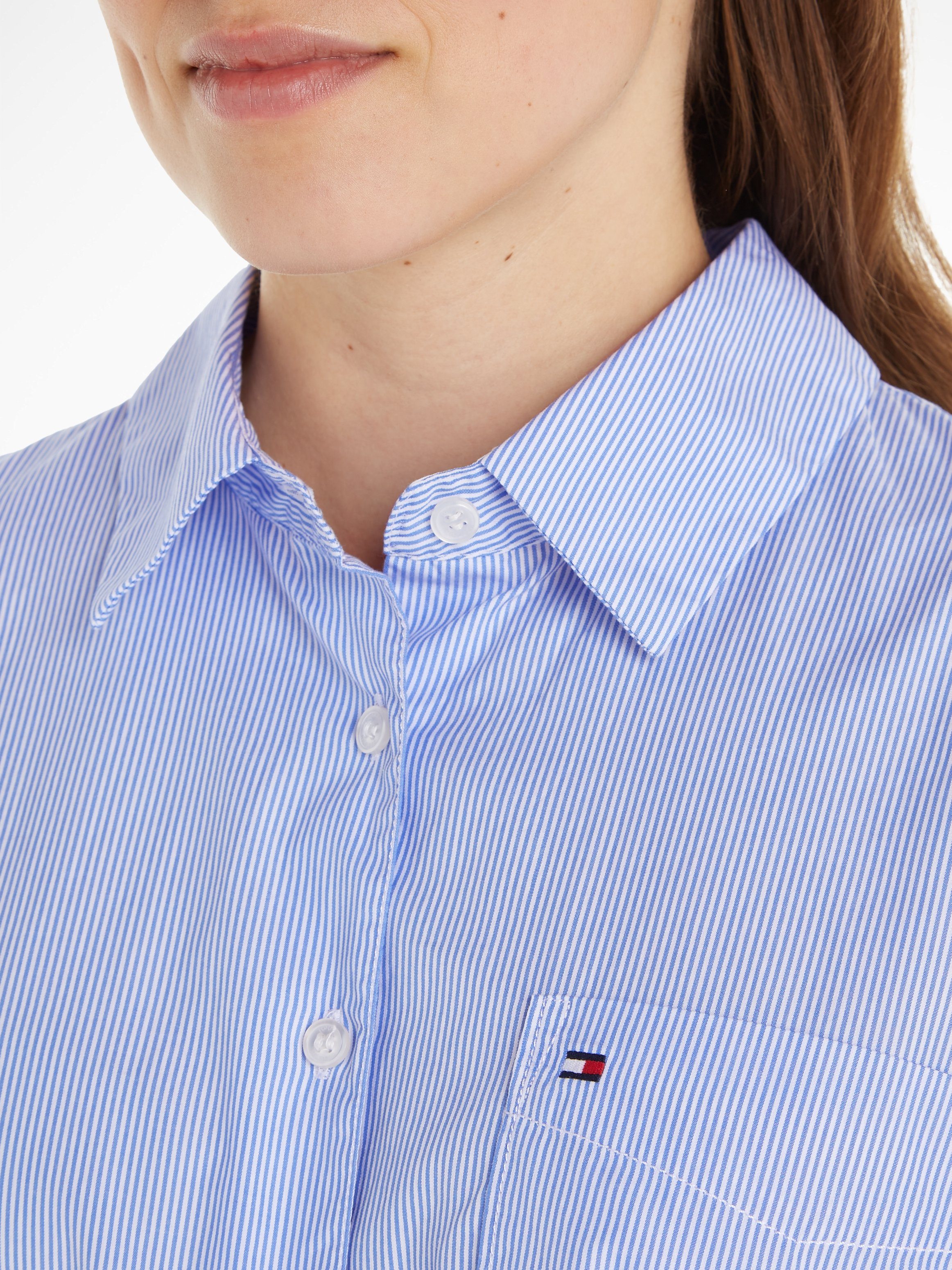 Tommy Hilfiger Overhemdblouse ESSENTIAL STP LOOSE FIT SHIRT