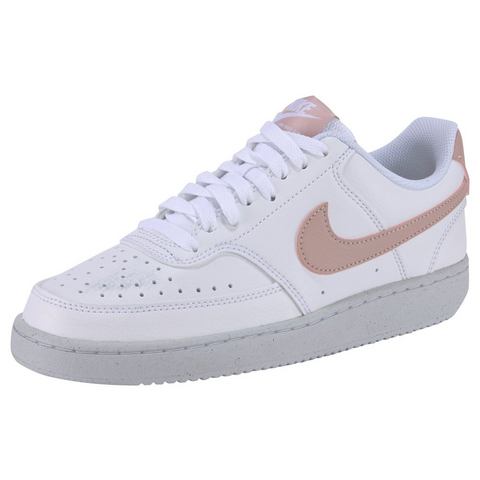 Nike Nike court vision low next nature sneakers wit-roze dames dames