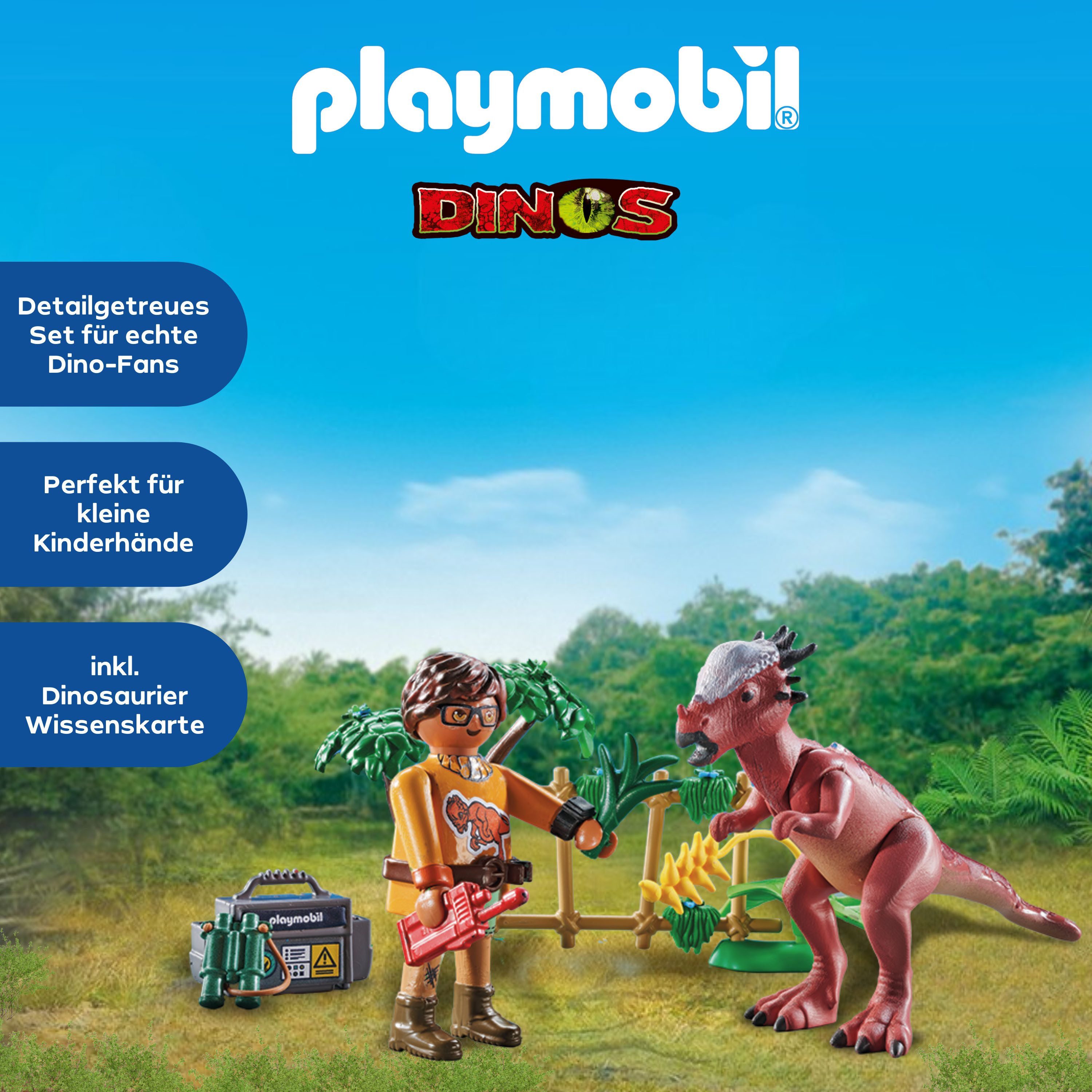 Playmobil® Constructie-speelset Stygimoloch-Beobachtung (71822), Playmobil Dinos (37-delig)