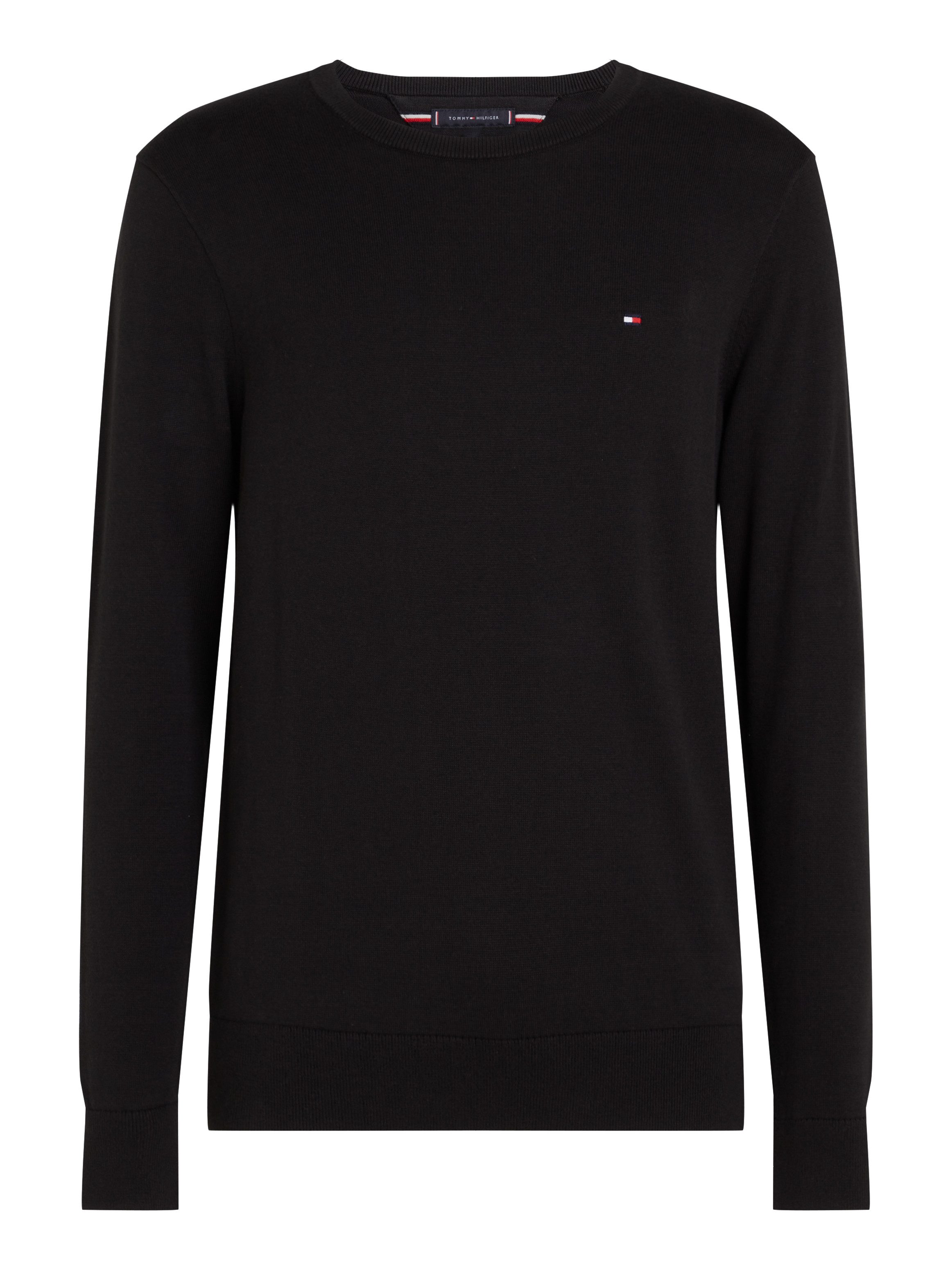 Tommy Hilfiger Trui met ronde hals ESSENTIAL COTTON CREW NECK