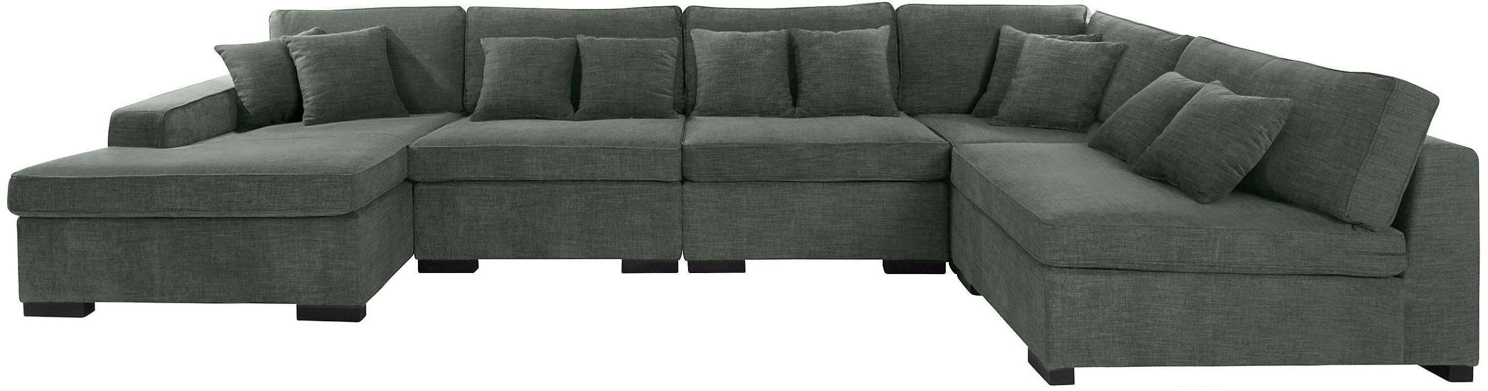 Guido Maria Kretschmer Home&Living Zithoek Skara U-vorm Loungebank met binnenveringsinterieur, in vele overtrekkwaliteiten