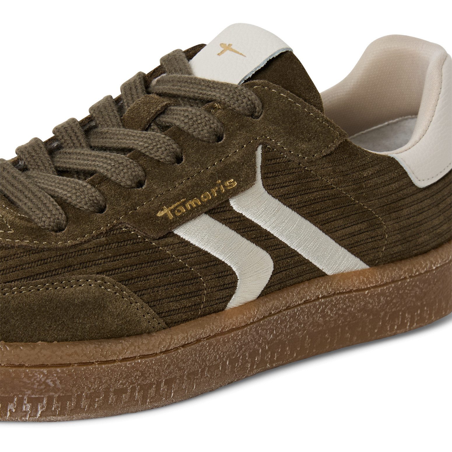 Tamaris Plateausneakers , vrijetijdsschoen, halfschoen, veterschoen met gepolsterde schacht