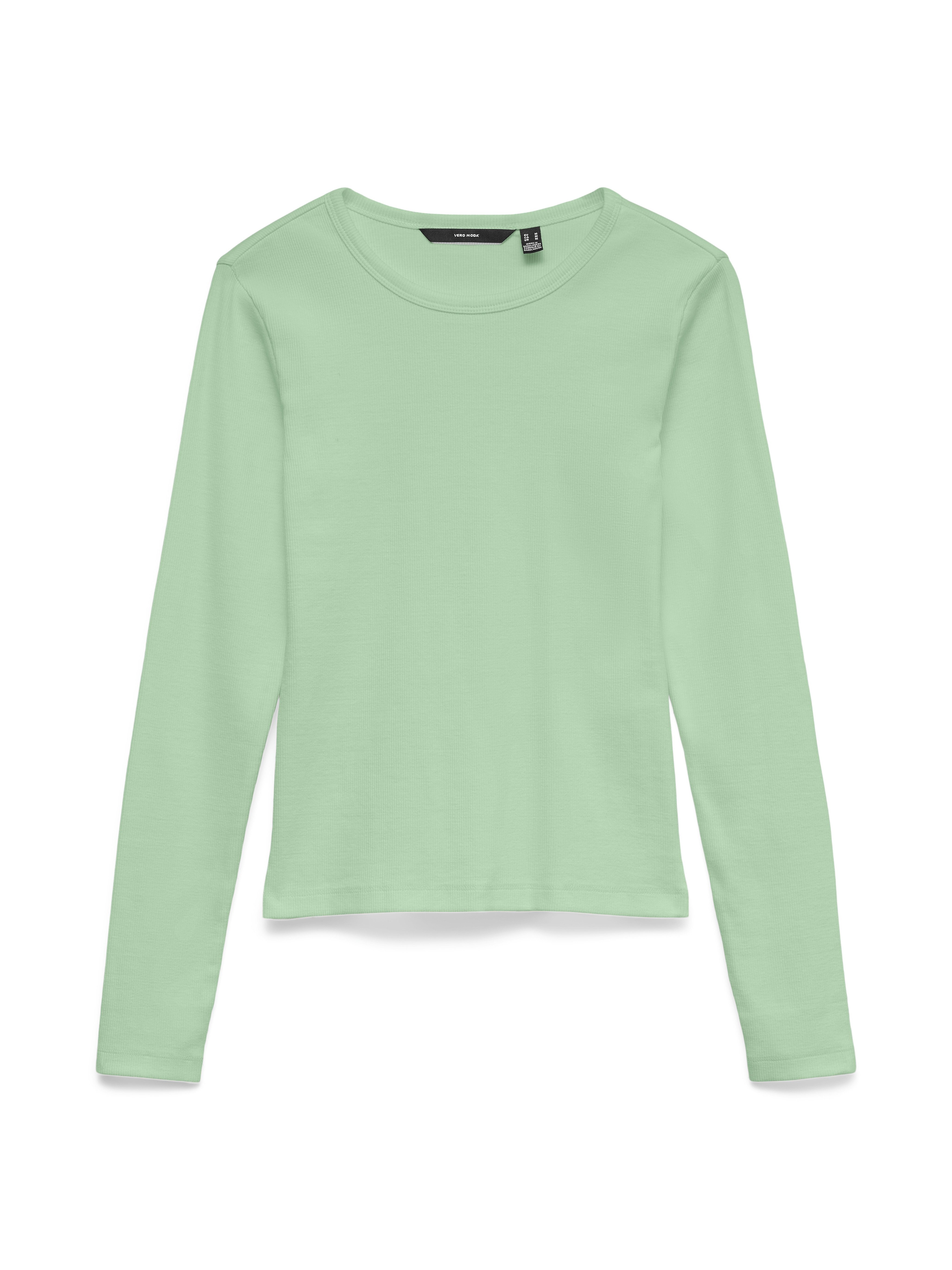 Vero Moda Shirt met lange mouwen VMCHLOE LS SHORT TOP JRS NOOS