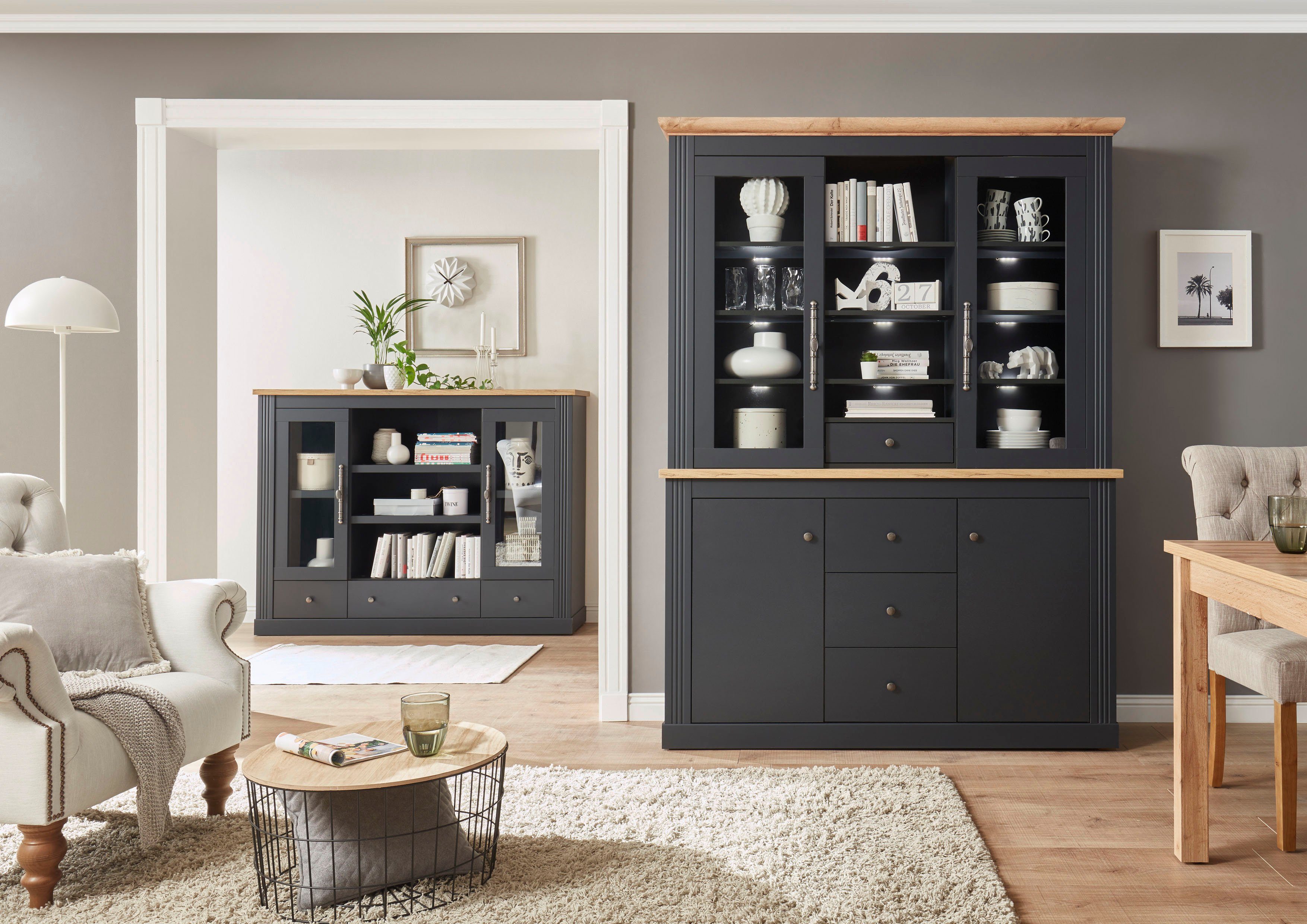 Home affaire Buffetkast Westminster in trendy landelijke look