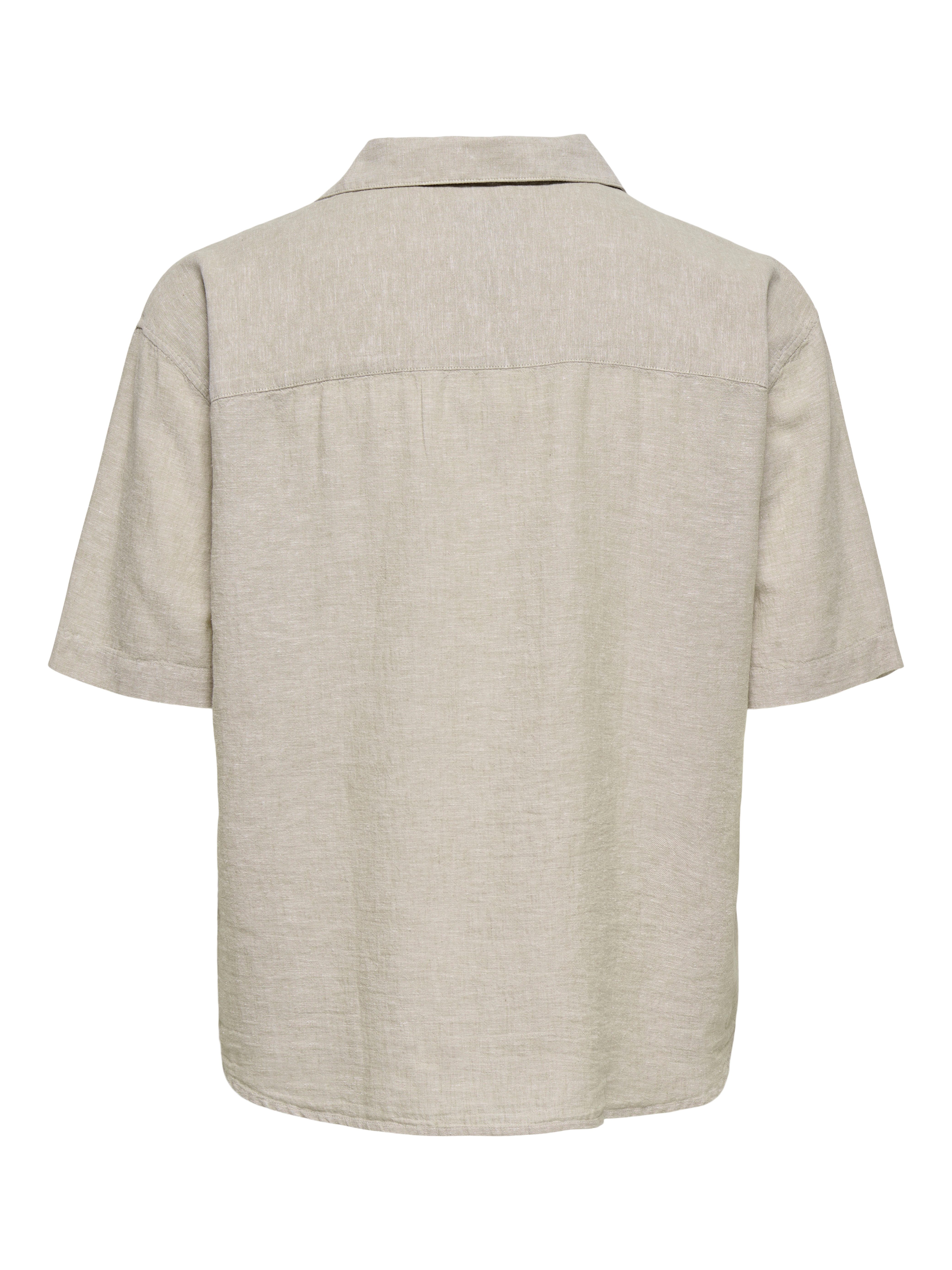 ONLY & SONS Overhemd met korte mouwen ONSCAIDEN LIFE RELAX SS RESORT 1PKT SHIR