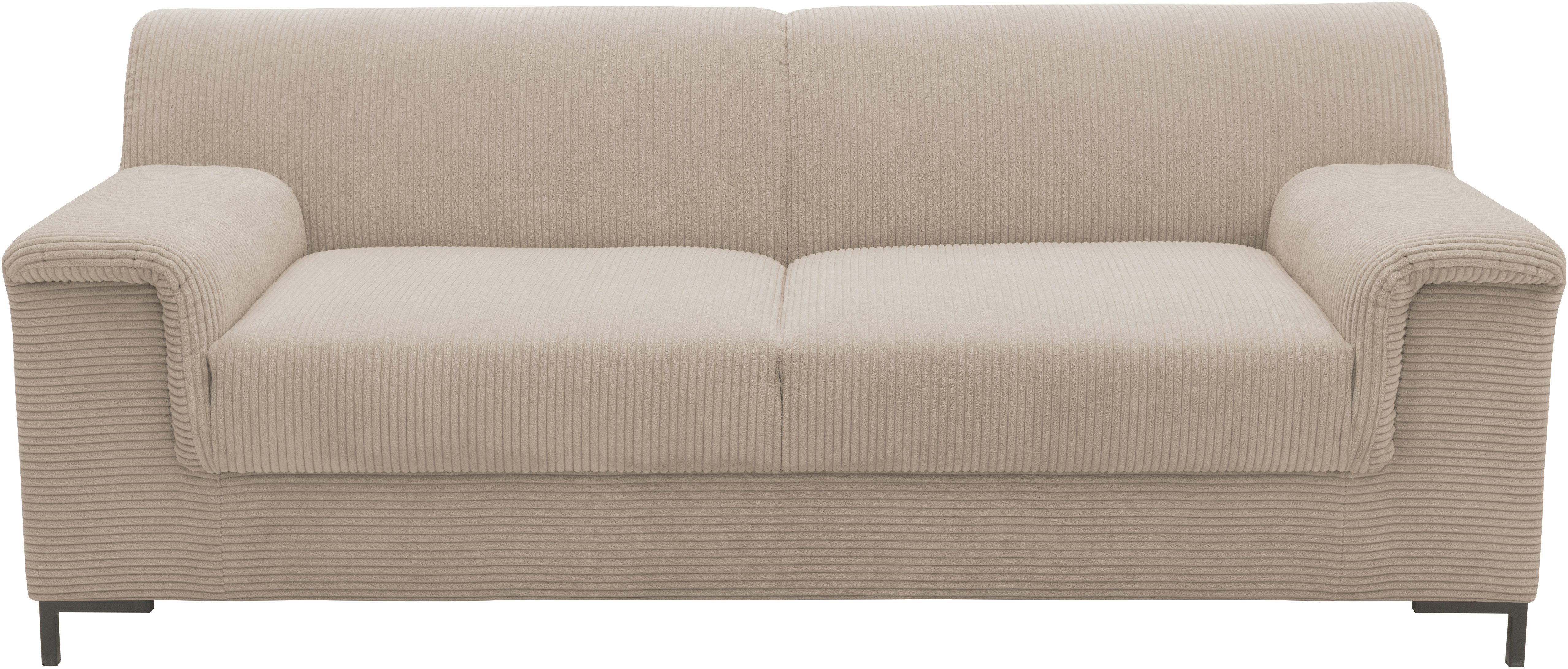 INOSIGN 2,5-zits Jamie 2 ook in Cord BxDxH: 19x/81x76 cm tijdloos, modern, met comfortabel verend systeem