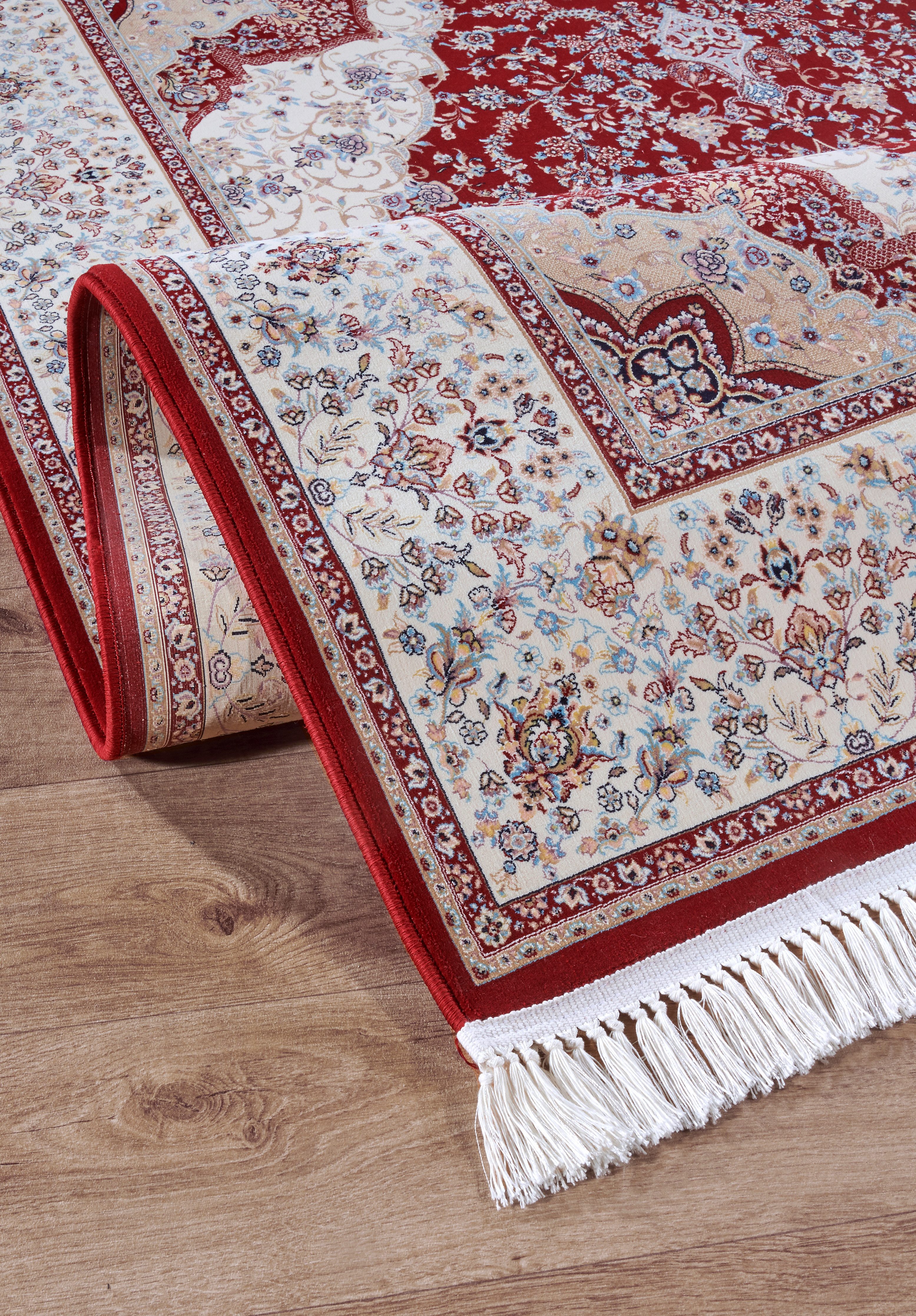 Villeroy & Boch Vloerkleed Etienne Oriëntaals, franjes, woonkamer, slaapkamer, klassiek, kortpolig