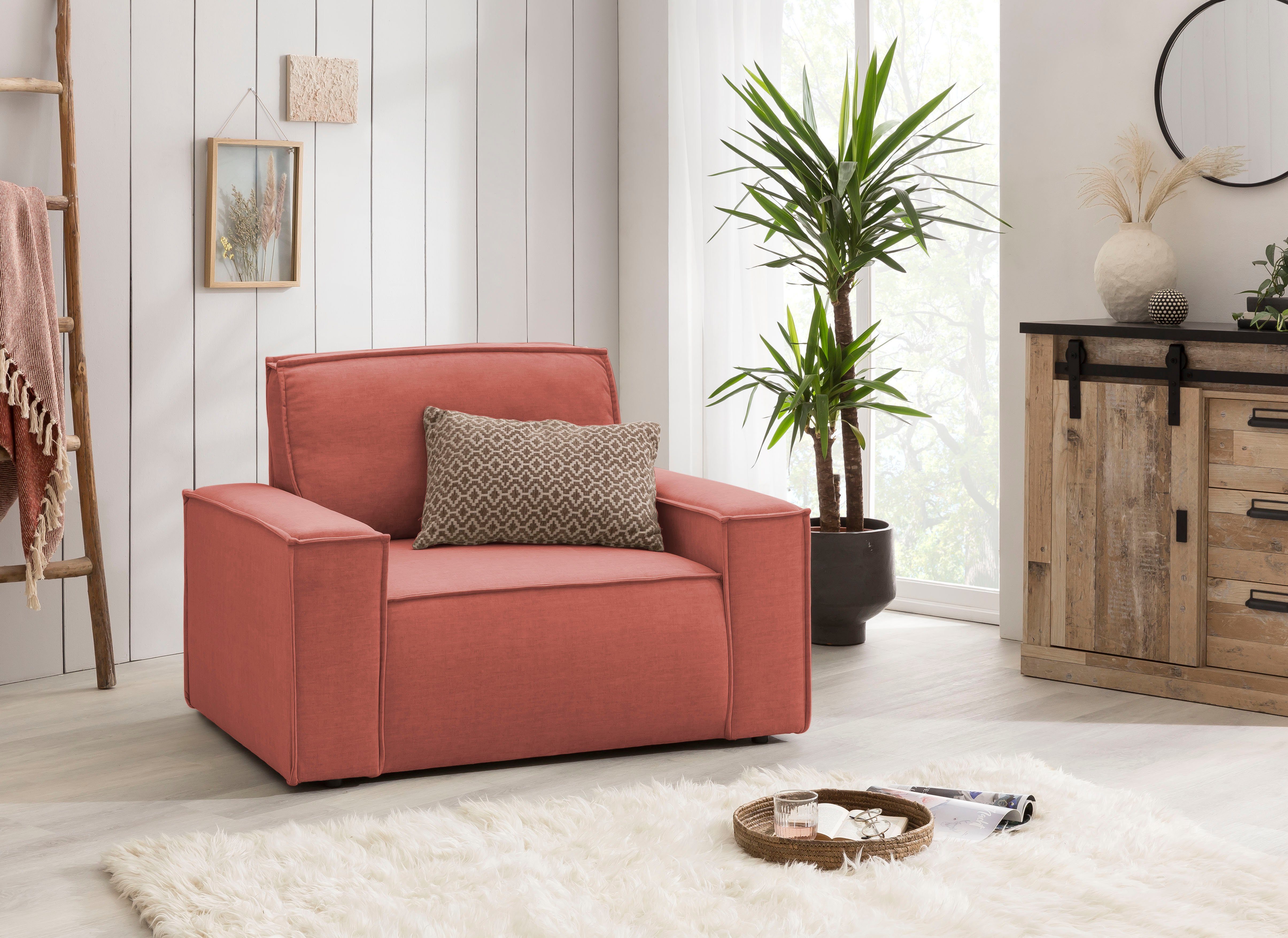 Home affaire Fauteuil Sherwood passend bij de bekleding van de sherwood-serie
