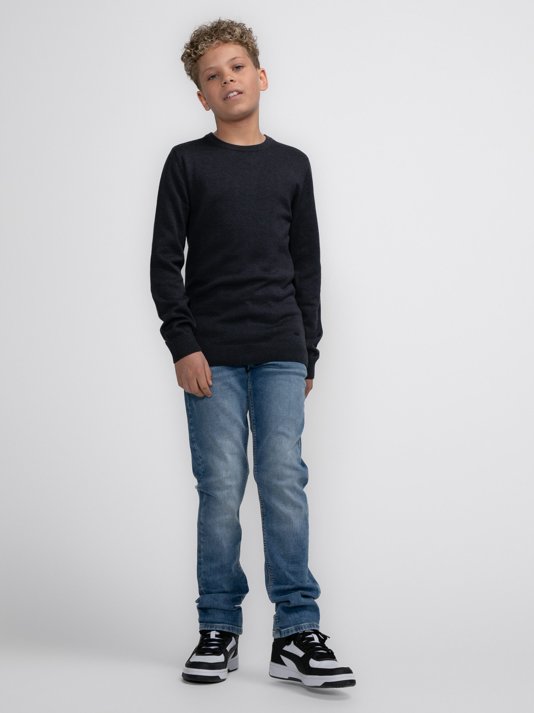 Petrol Industries Straight jeans met stone washed look