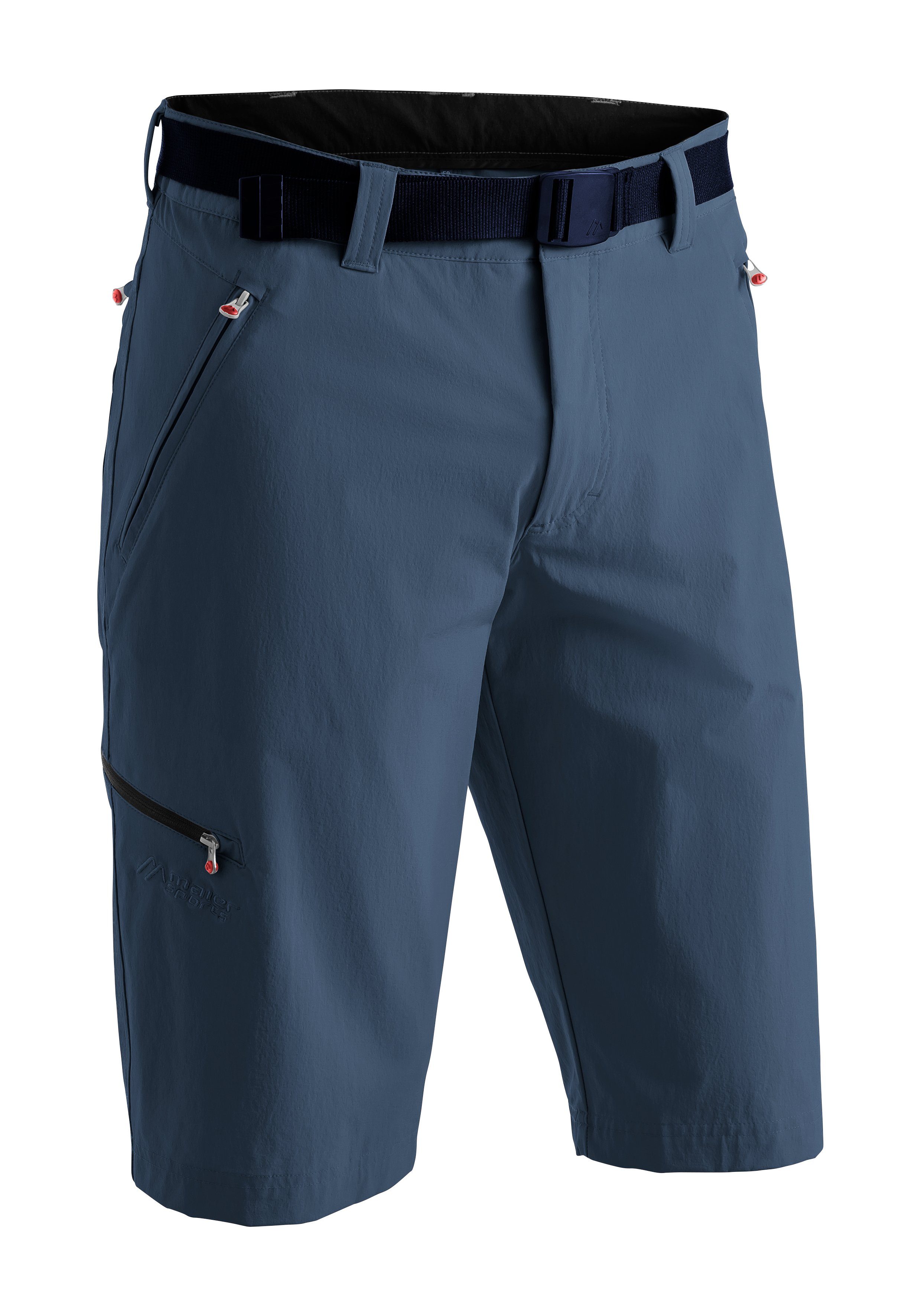 Maier Sports Bermuda Nil Bermuda korte heren-wandelbroek, moderne outdoorbermuda, trekkingbroek heren broeken maat 58 blauw