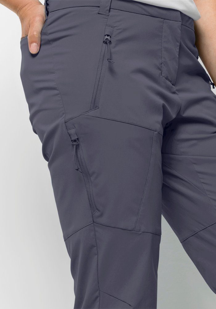 Jack Wolfskin Softshell-broek GLASTAL PANTS W