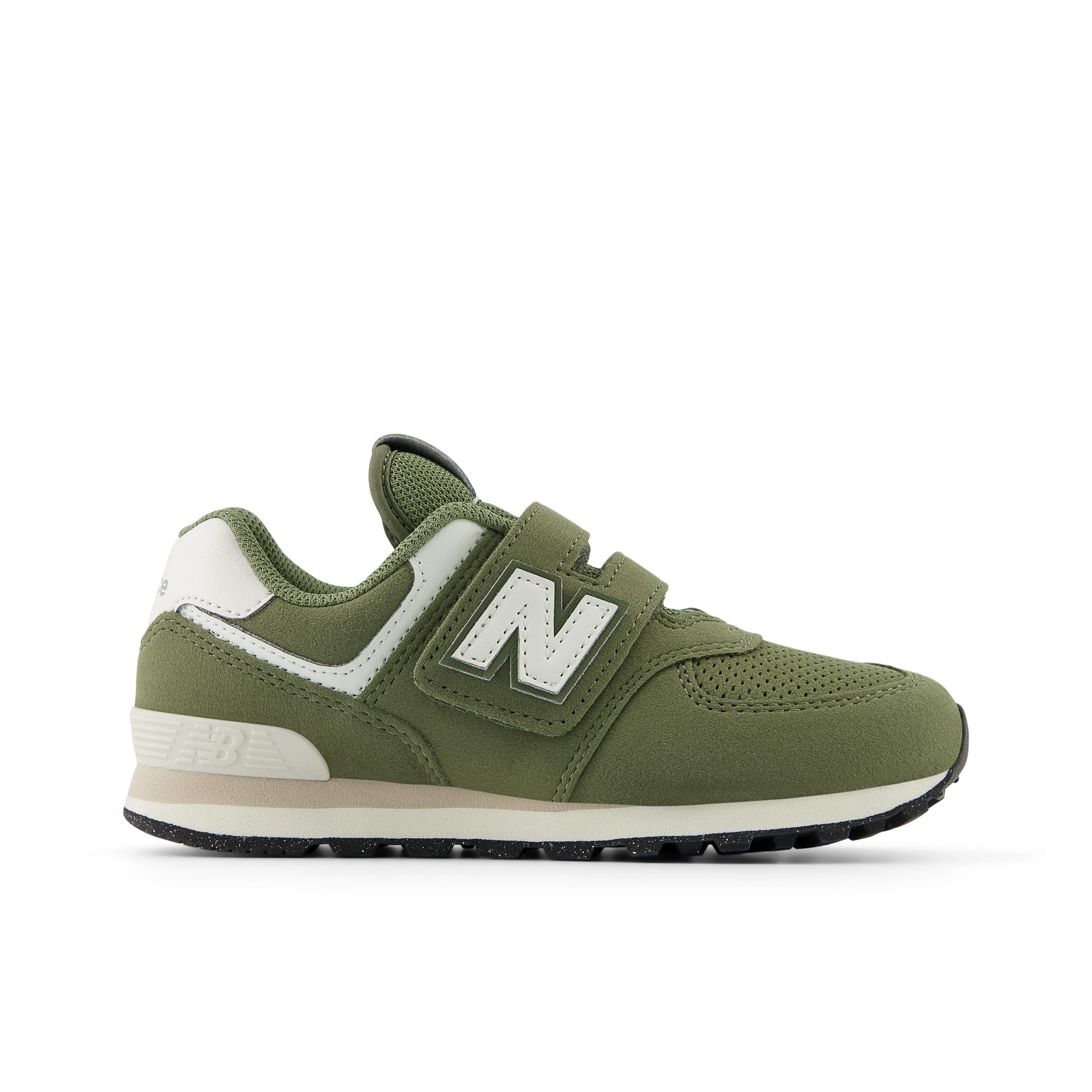 New Balance Sneakers U574 "Evergreen" met klittenbandsluiting