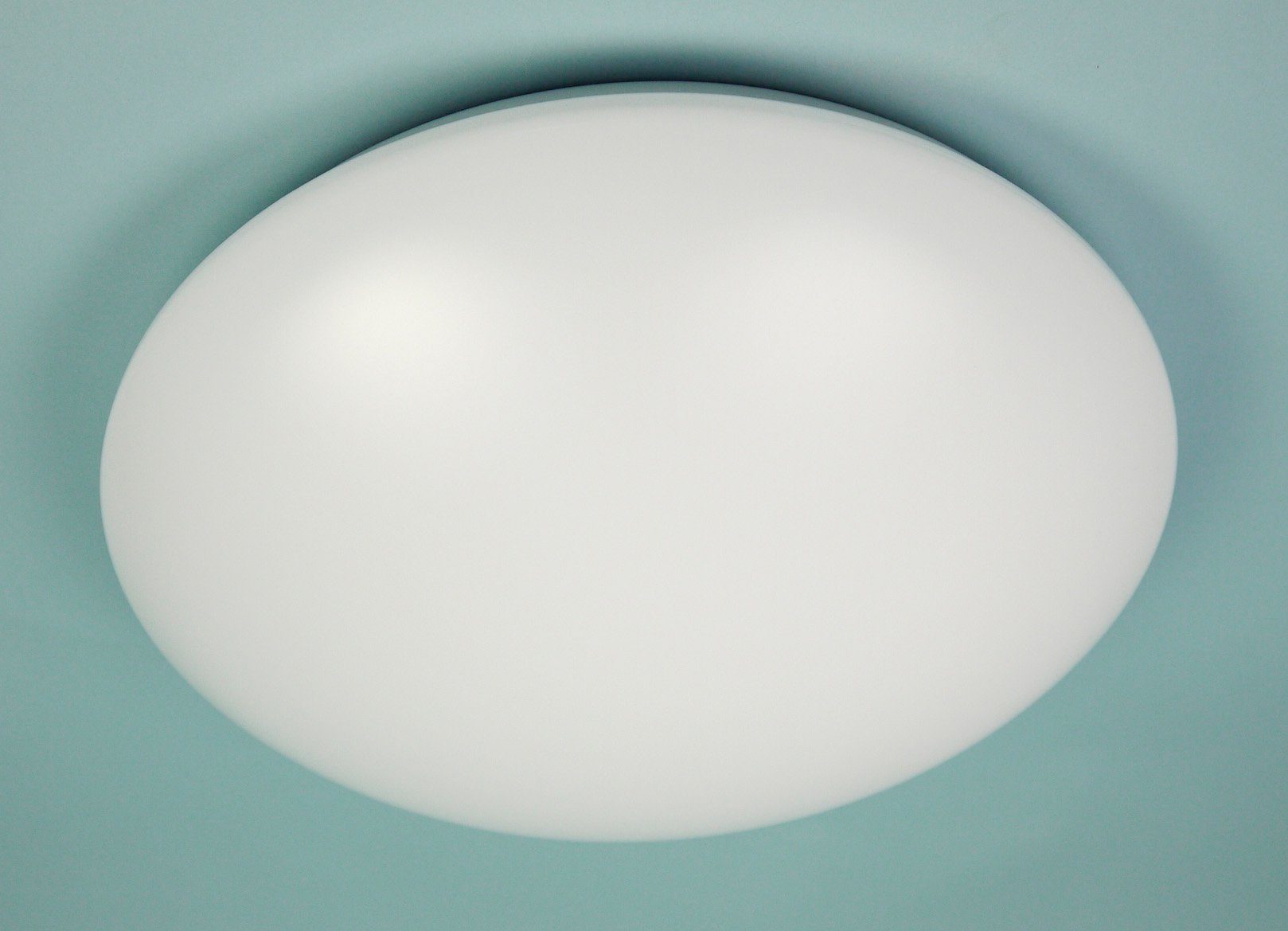 niermann Plafondlamp Deckenschale Plafonnière kunststof, opaal wit 39 cm (1 stuk)