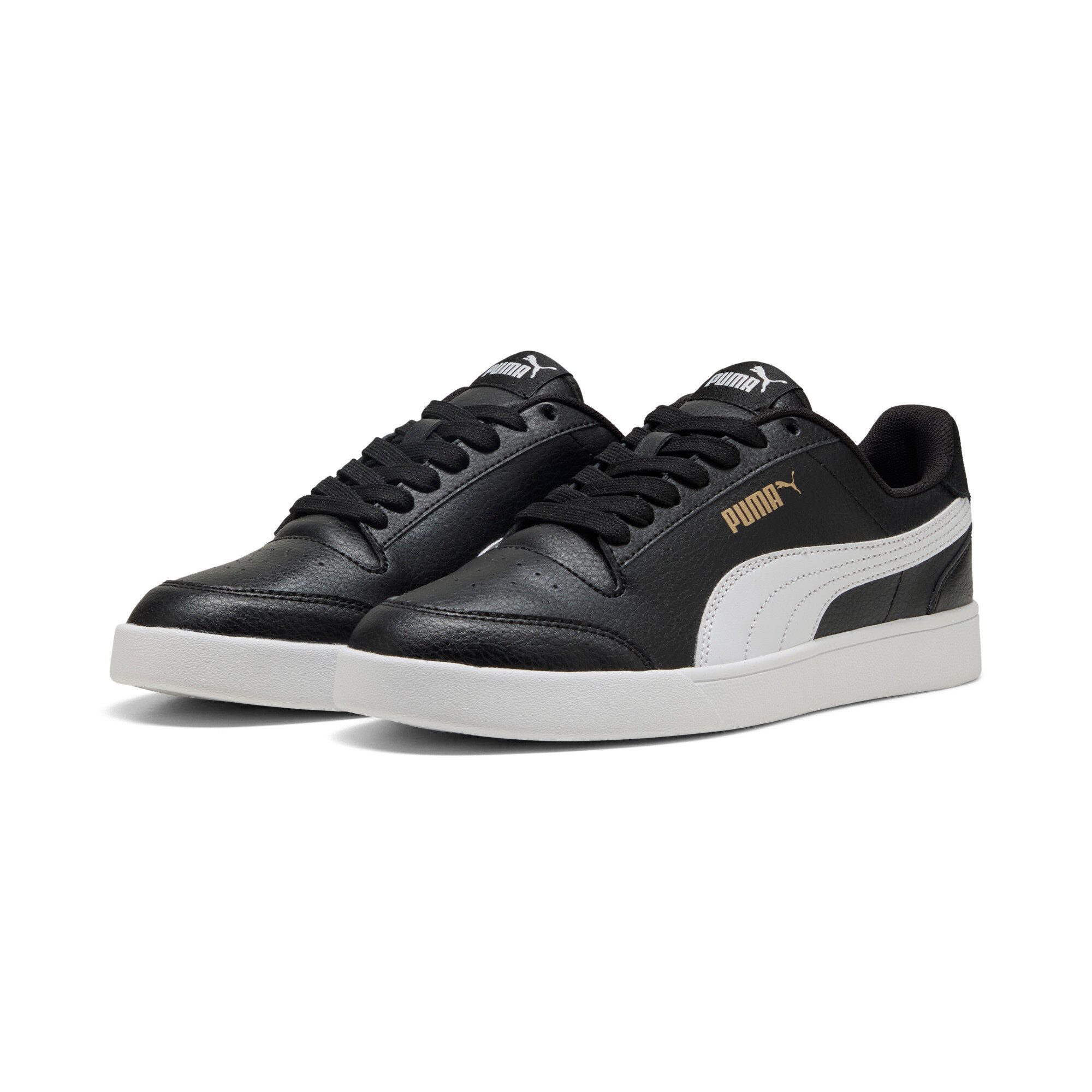 PUMA Sneakers Shuffle jongens lage sneakers maat 41 EU zwart