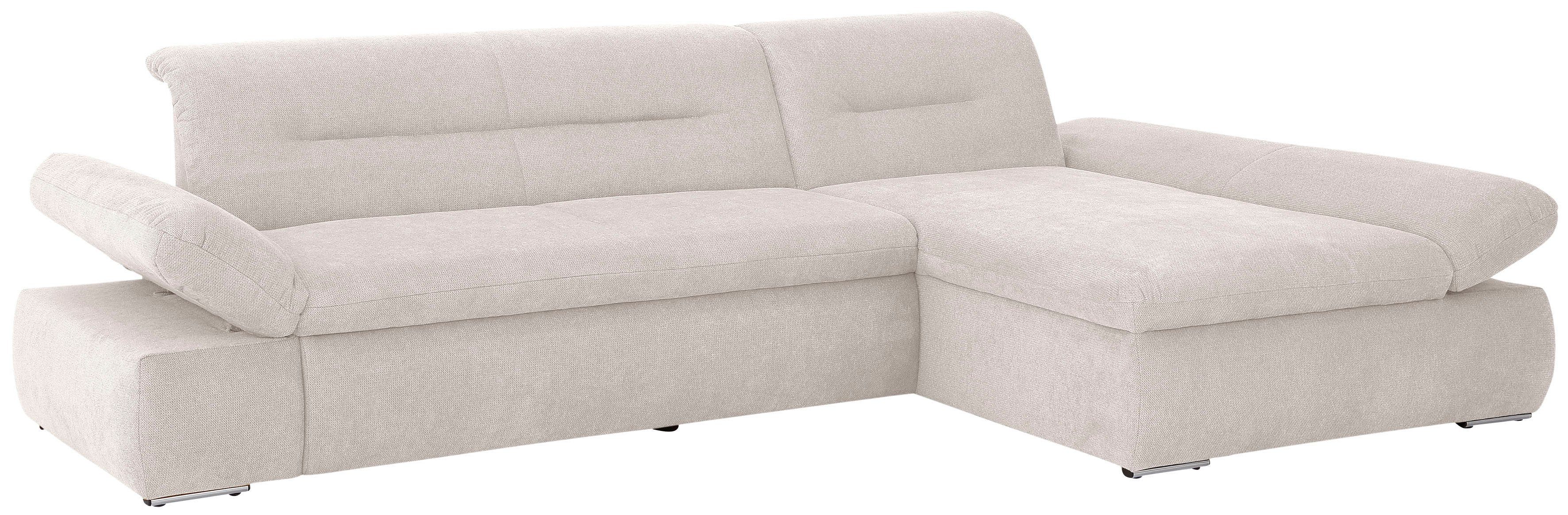 INOSIGN Hoekbank Avesa L-vorm Naar keuze met armleuningverstelling en slaapfunctie, bxdxh: 300x172x80cm