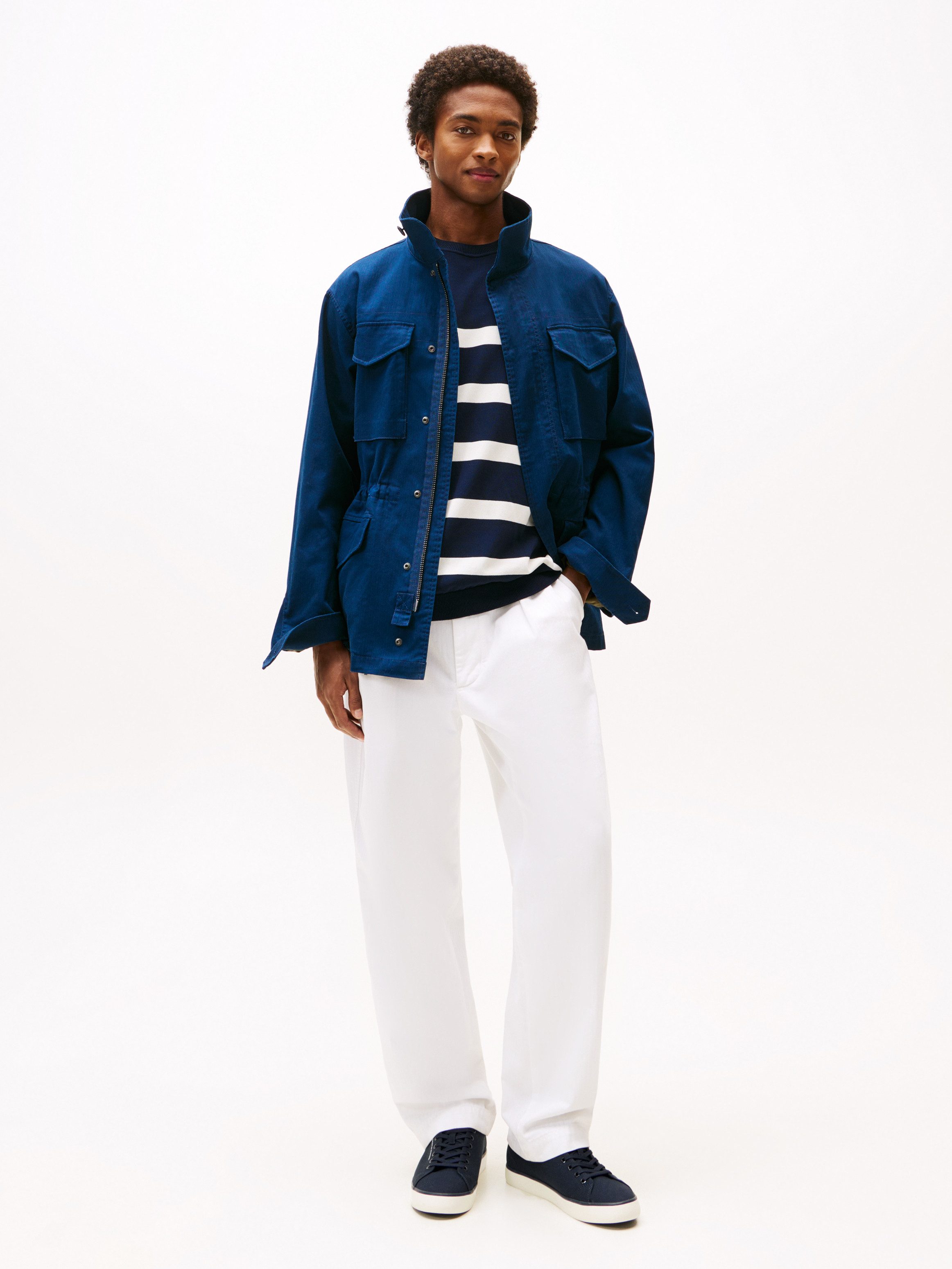 Tommy Hilfiger Sneakers TH HI VULC LOW CORE CANVAS , vrijetijdsschoen, lage schoen, veterschoenen met zacht gepolsterde schacht