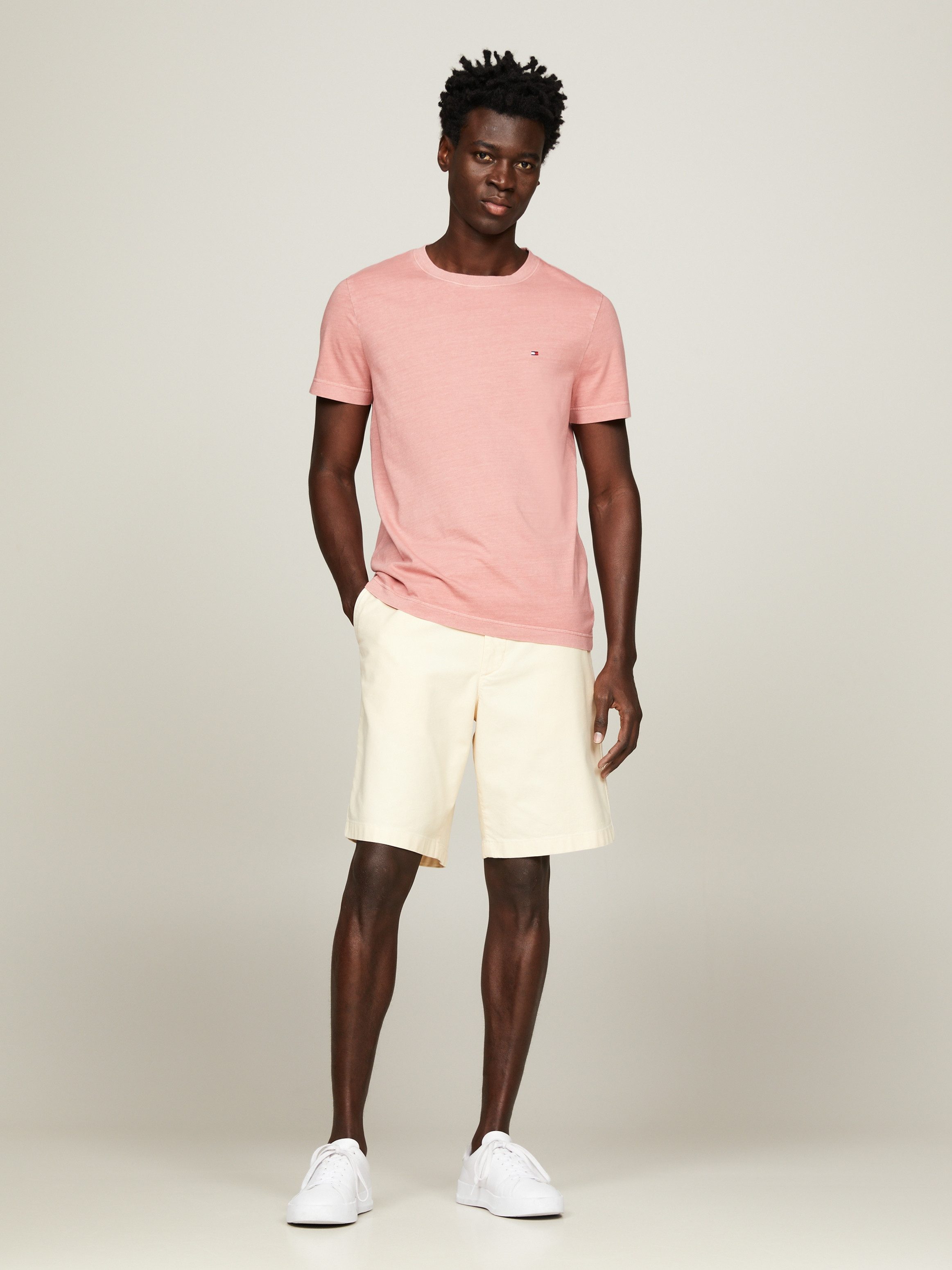 Tommy Hilfiger T-shirt GARMENT DYE CHEST FLAG TEE