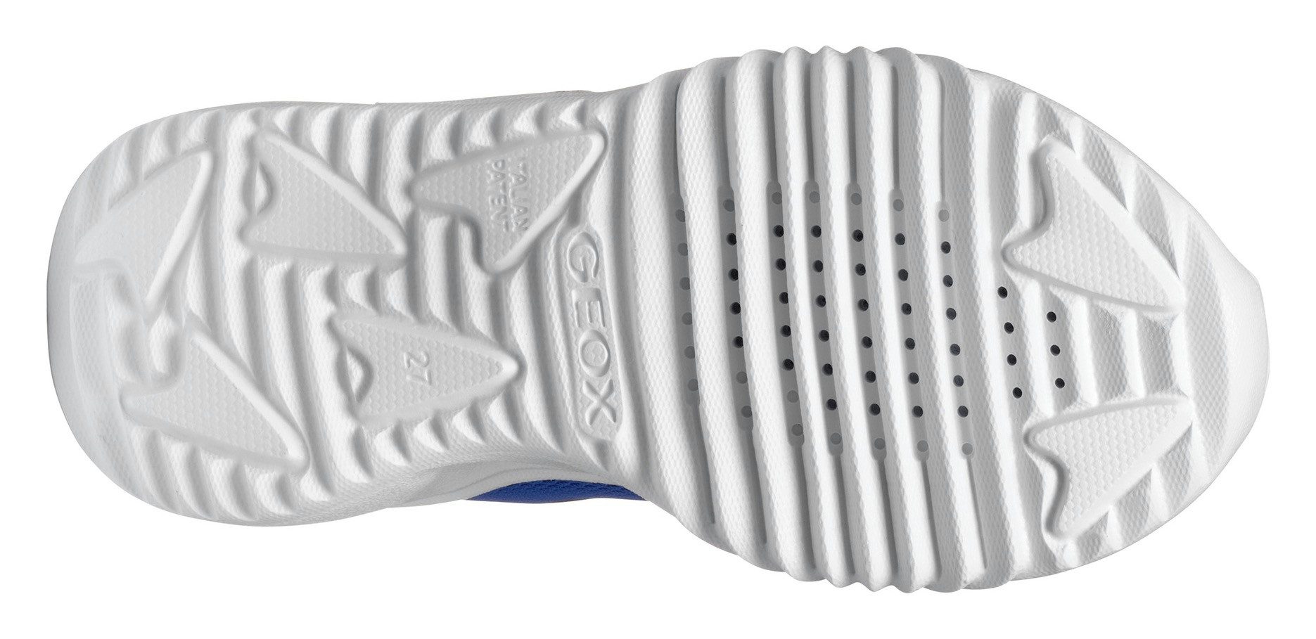 Geox Sneakers J ASSISTER BOY knipperschoen , sportschoen, klittenbandschoen met opvallend knipperende zool