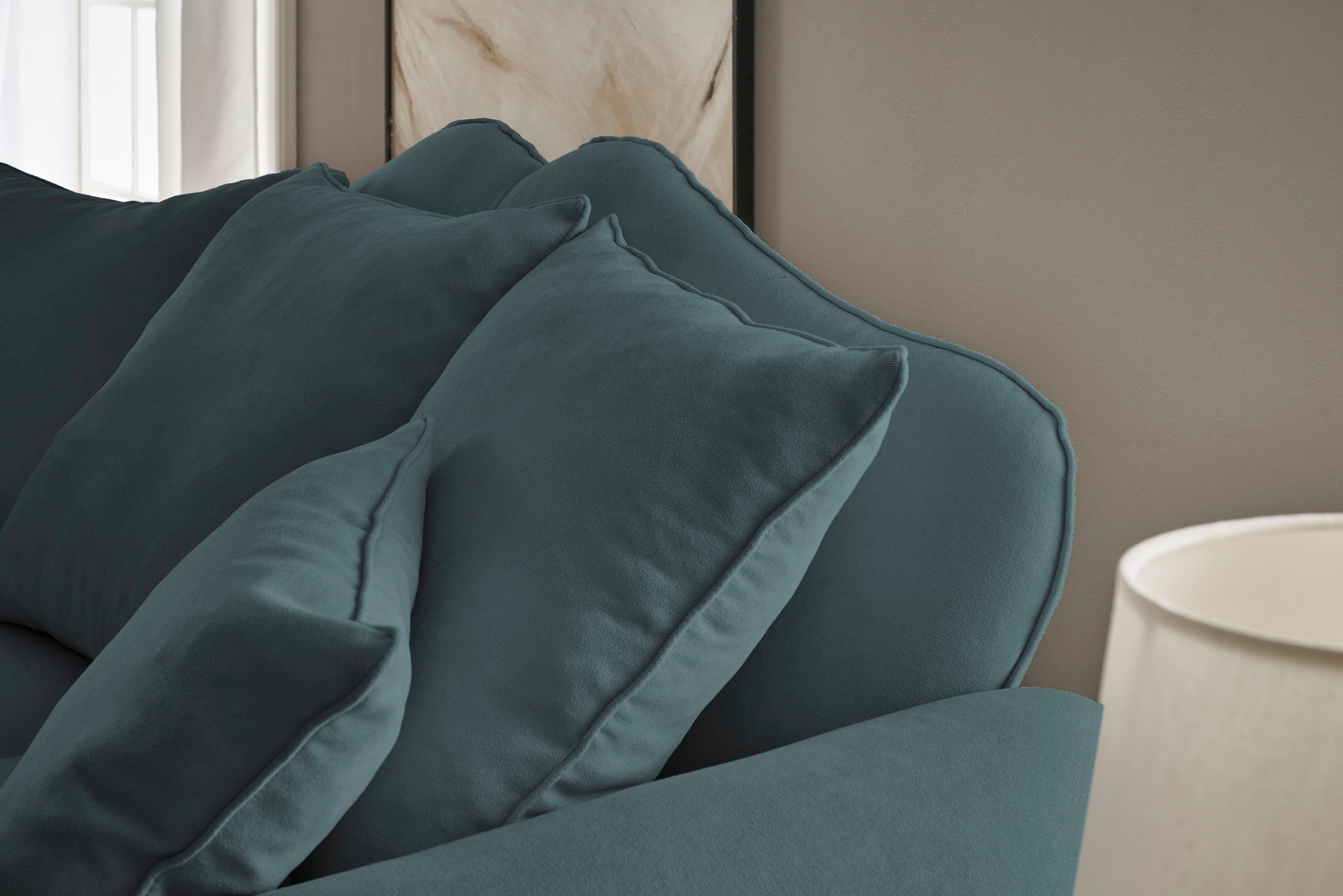 Home affaire 3-zitsbank Westminster met binnenveringsinterieur