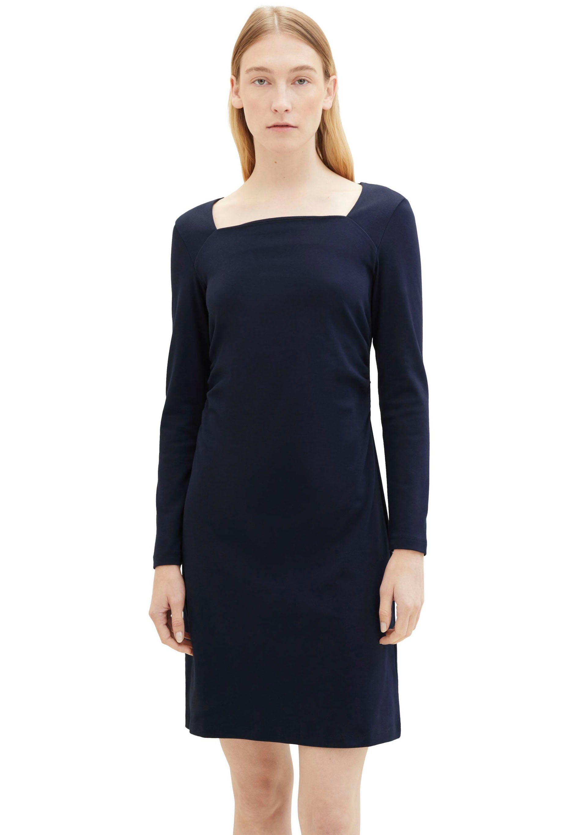 Tom Tailor Jerseyjurk met hoekige hals