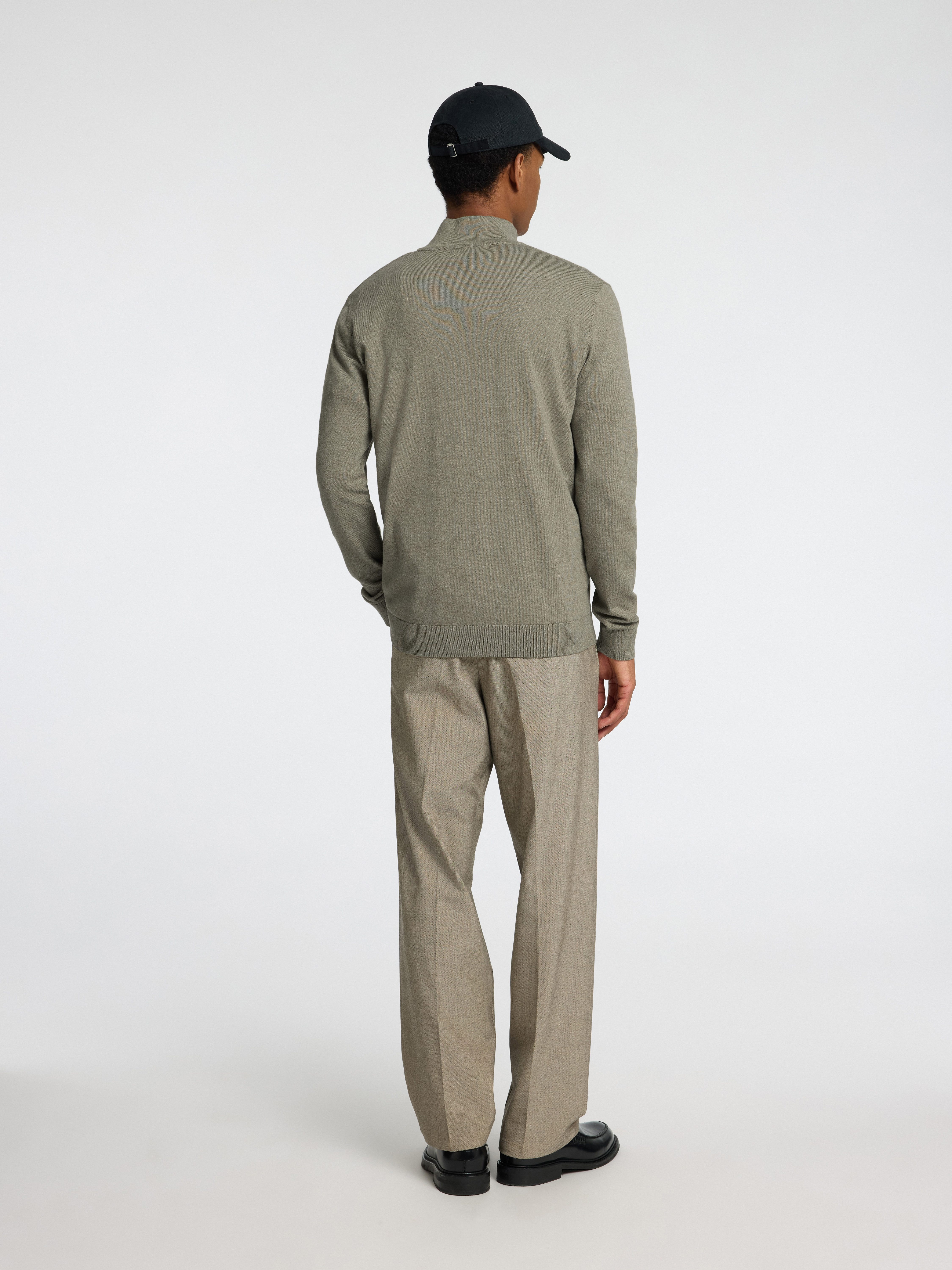 SELECTED HOMME Schipperstrui SLHBERG HALF ZIP CARDIGAN NOOS