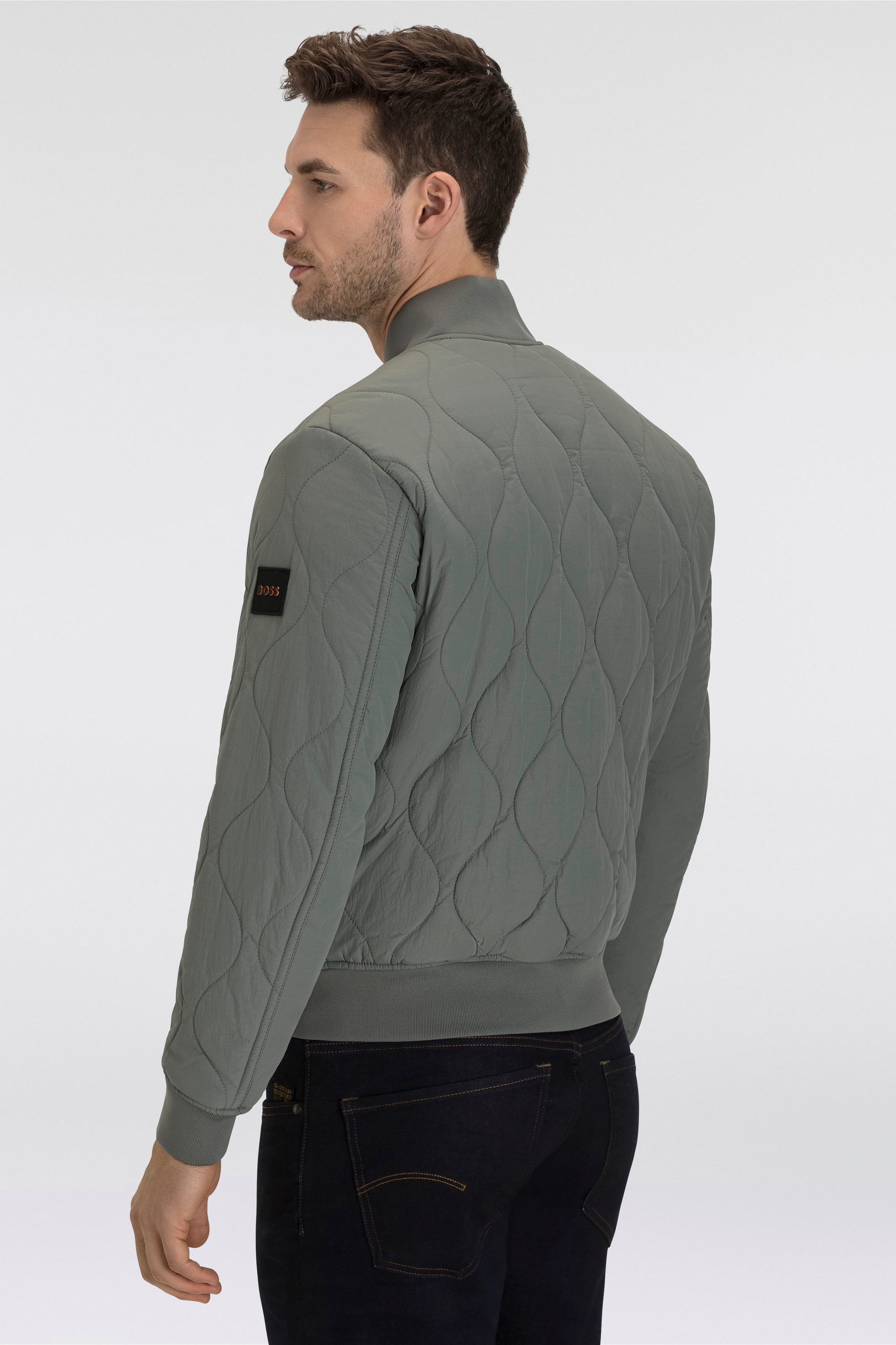 Boss Orange Blouson Ostrong met quilten