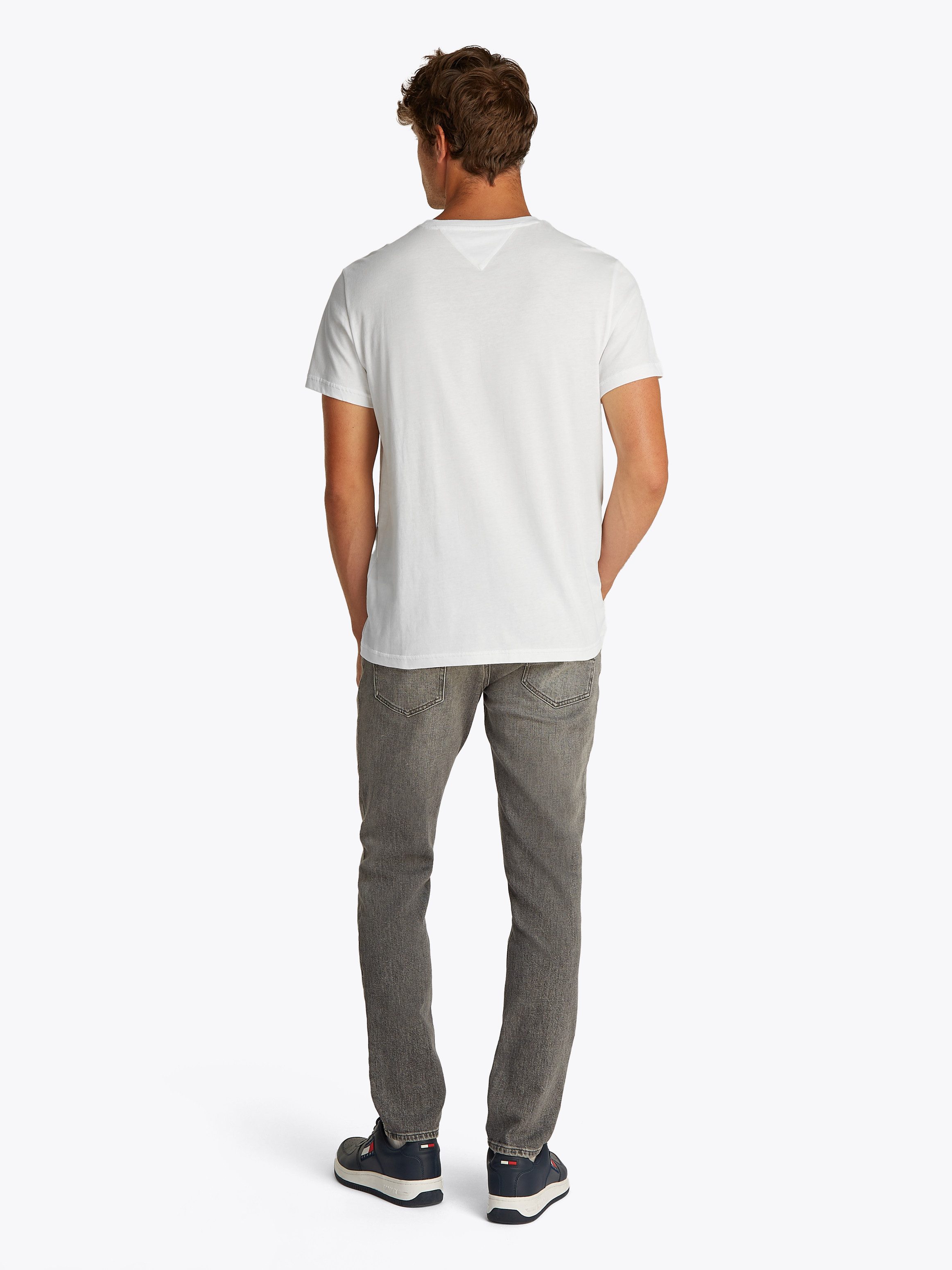 TOMMY JEANS Shirt met korte mouwen TJM SLIM 2PACK MIX TEE EXT (Set van 2)