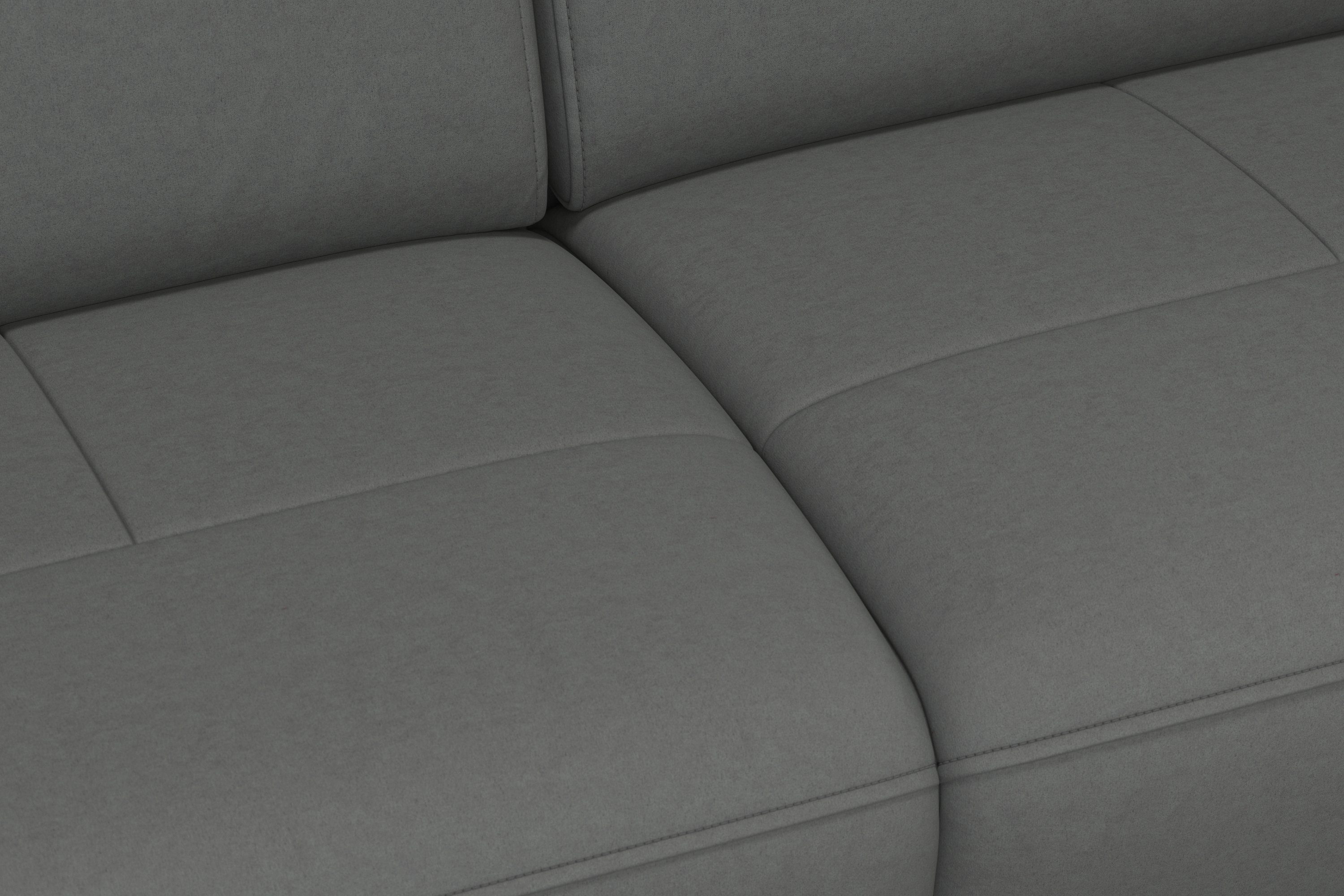sit&more Hoekbank Freetown L-vorm met verstelbare hoofdsteun en comfortabele binnenvering
